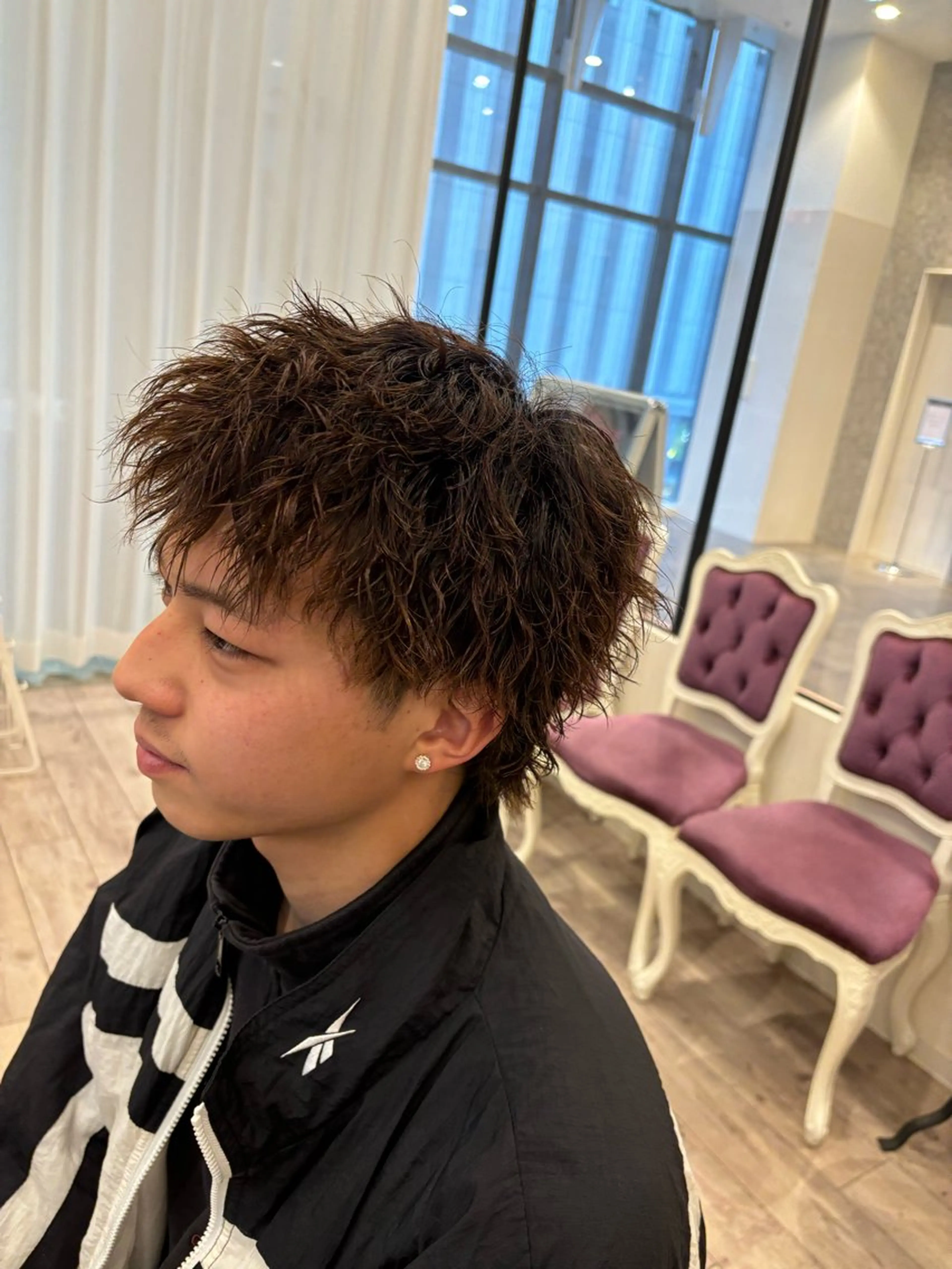 メンズカット➕パーマの写真