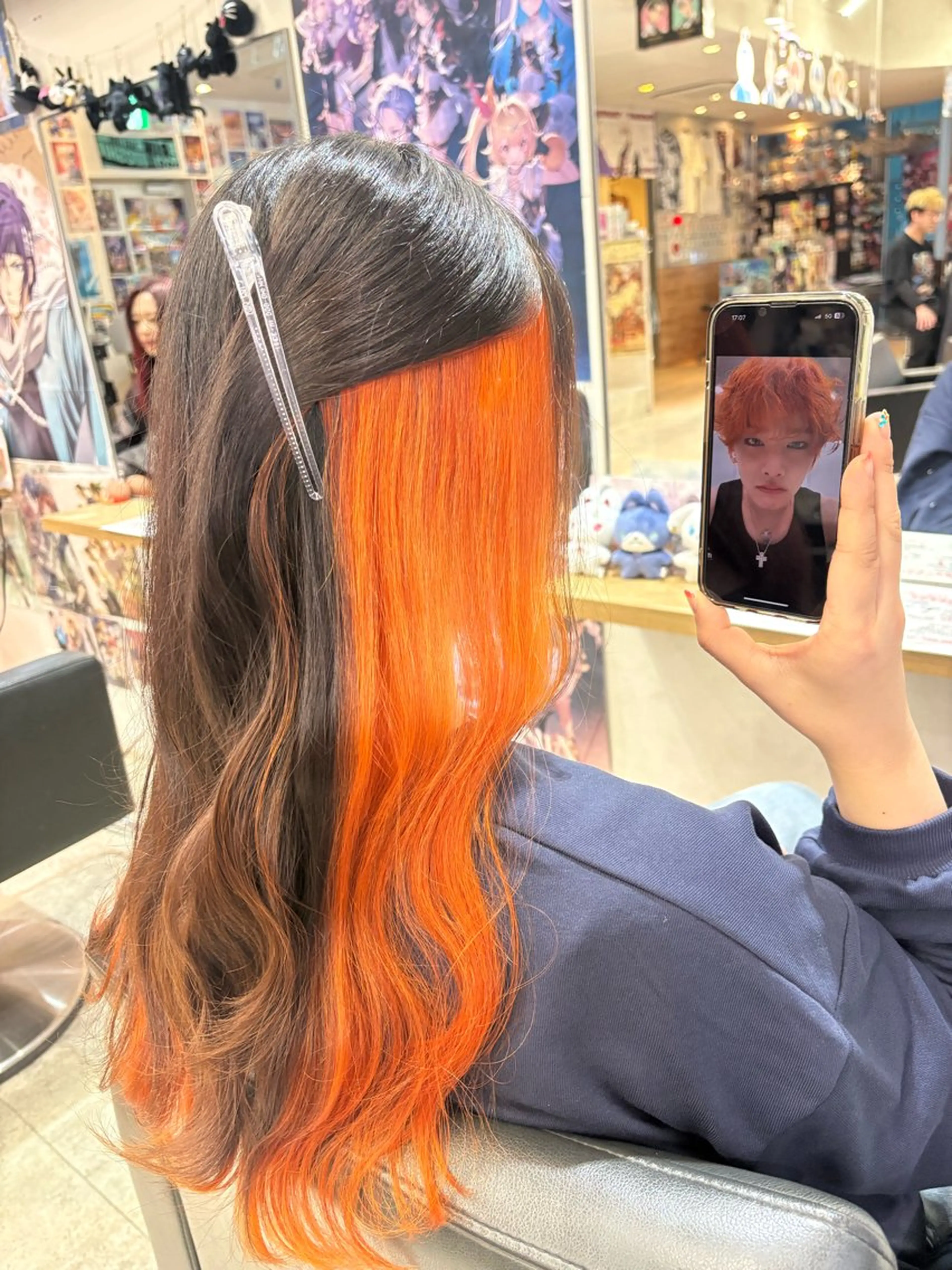 ロング カラー ヘアカラー 推しカラー/ ミクのヘアスタイル