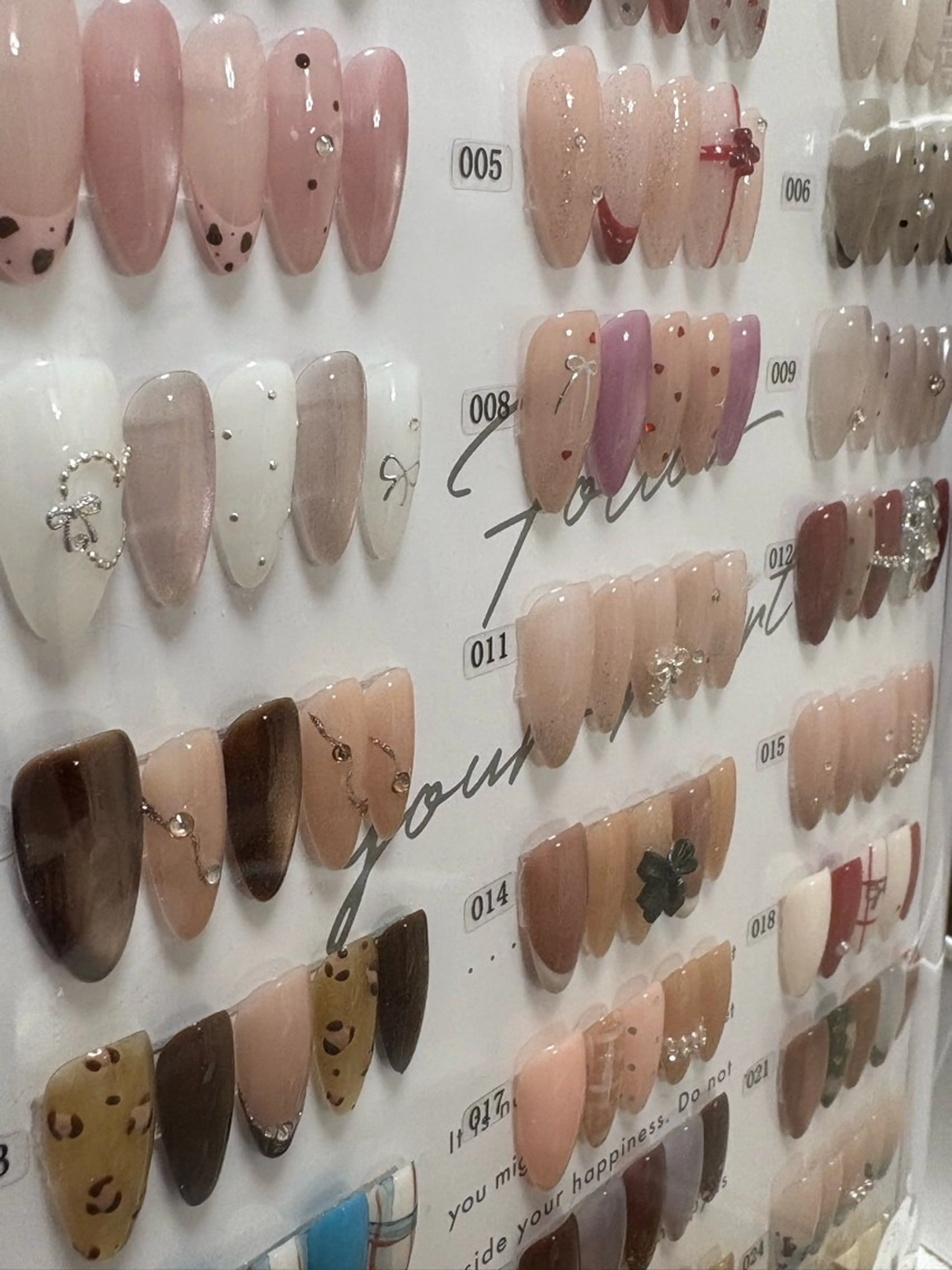 秋冬限定定額デザインの写真