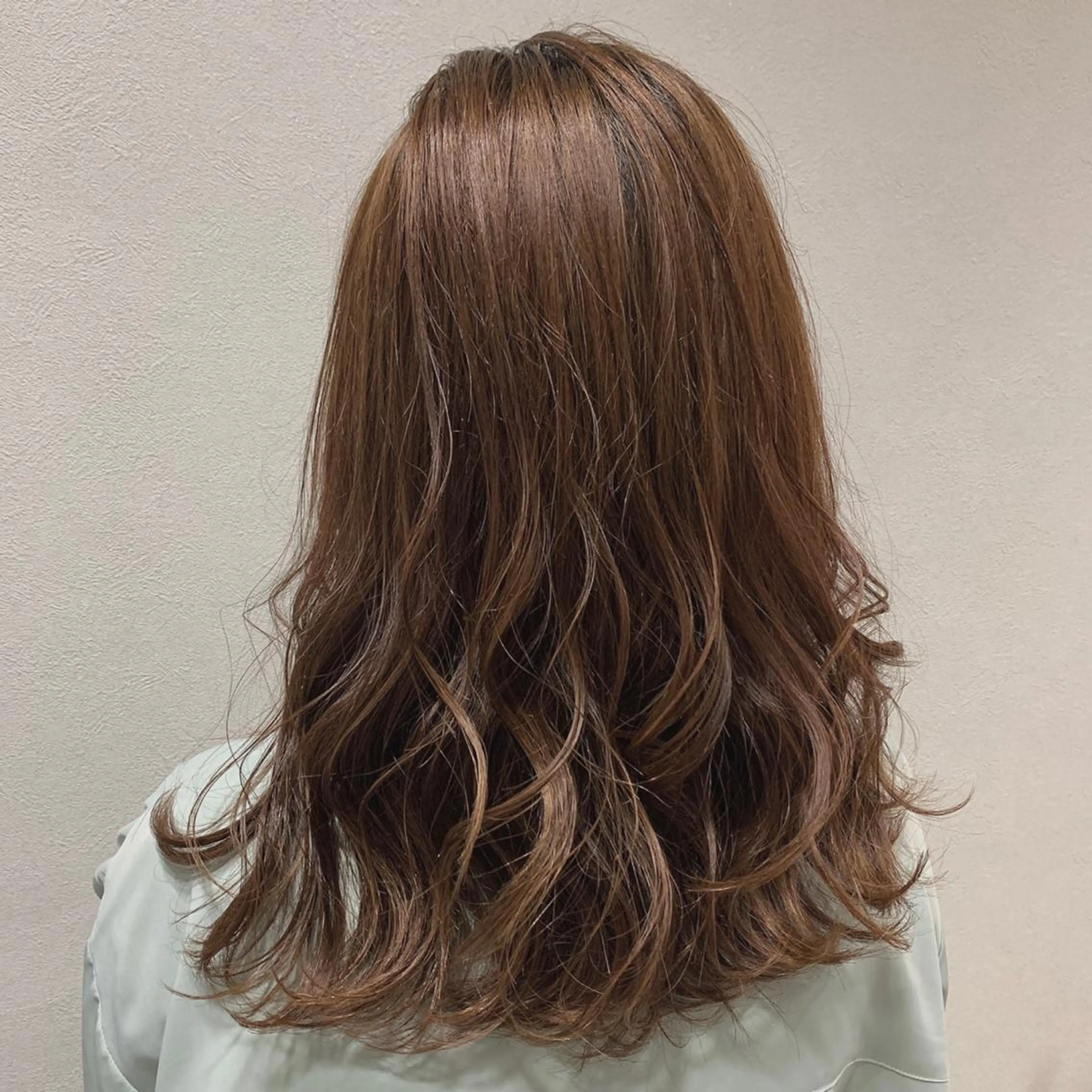 カラー ブリーチ ブラウンカラー 透明感カラー モカブラウン each dee所属・星野 優希のヘアスタイル