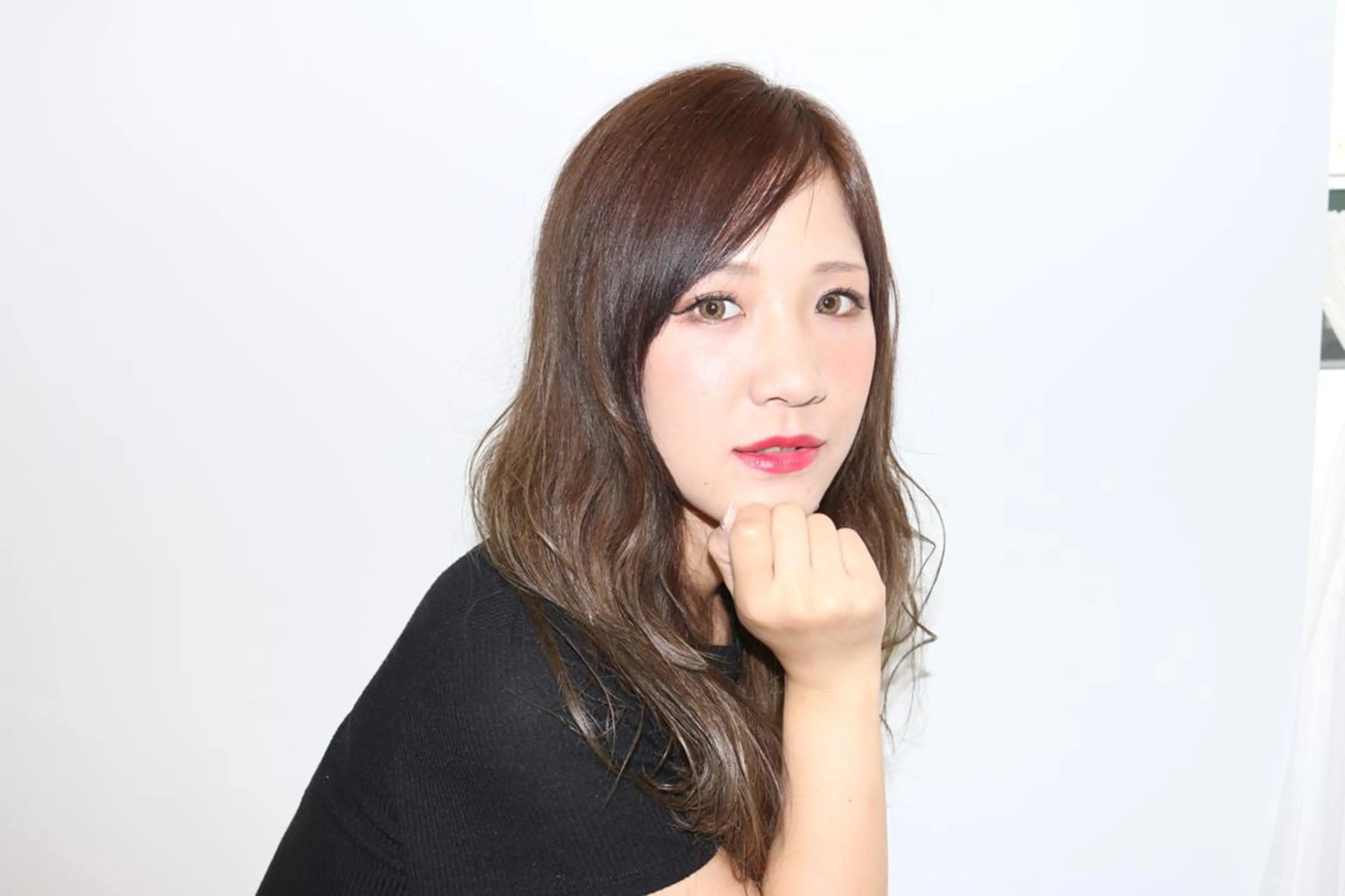 ロング 落合 優太のヘアスタイル