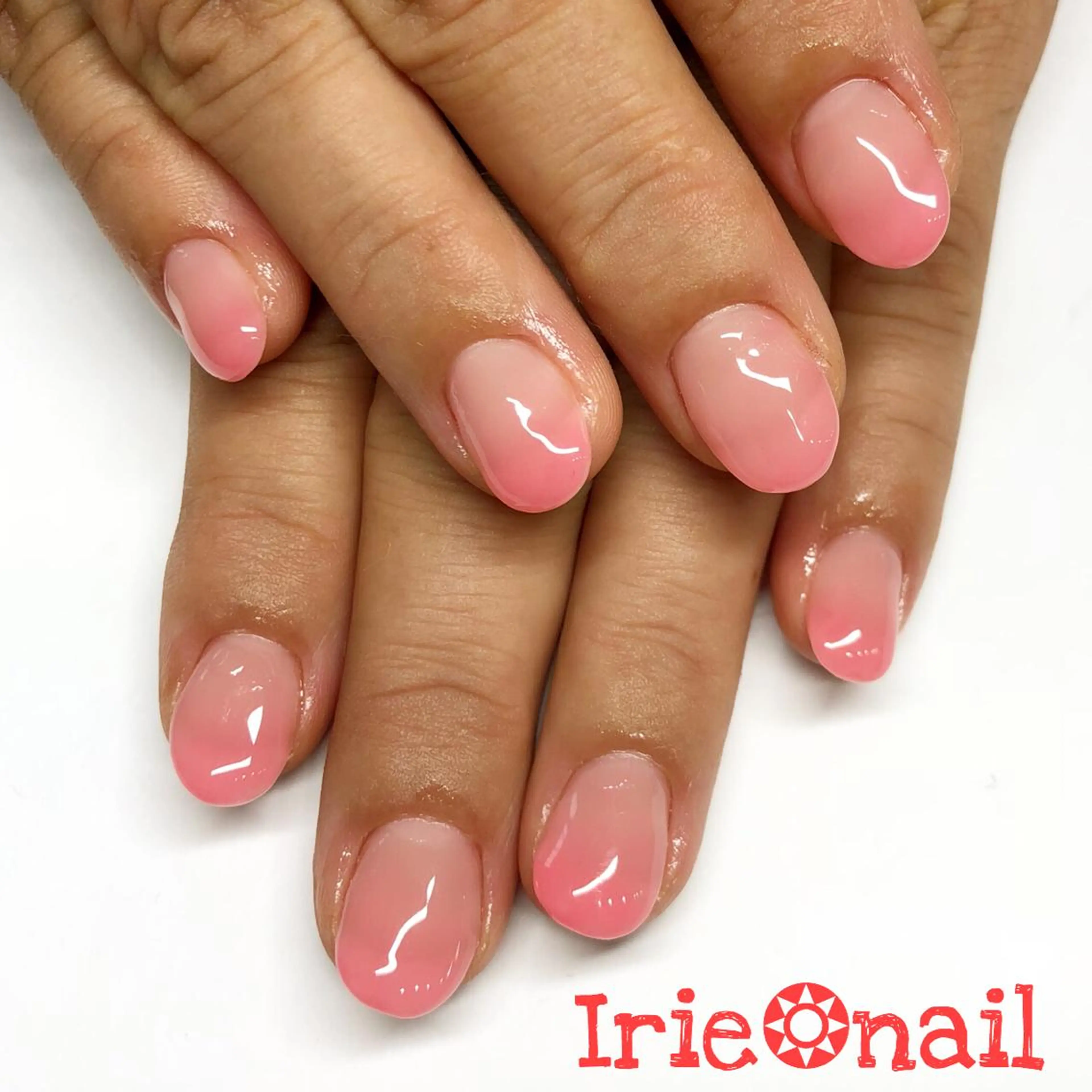 ネイル 長さ出し Hair salon Irie所属・與儀 知佳のネイルデザイン