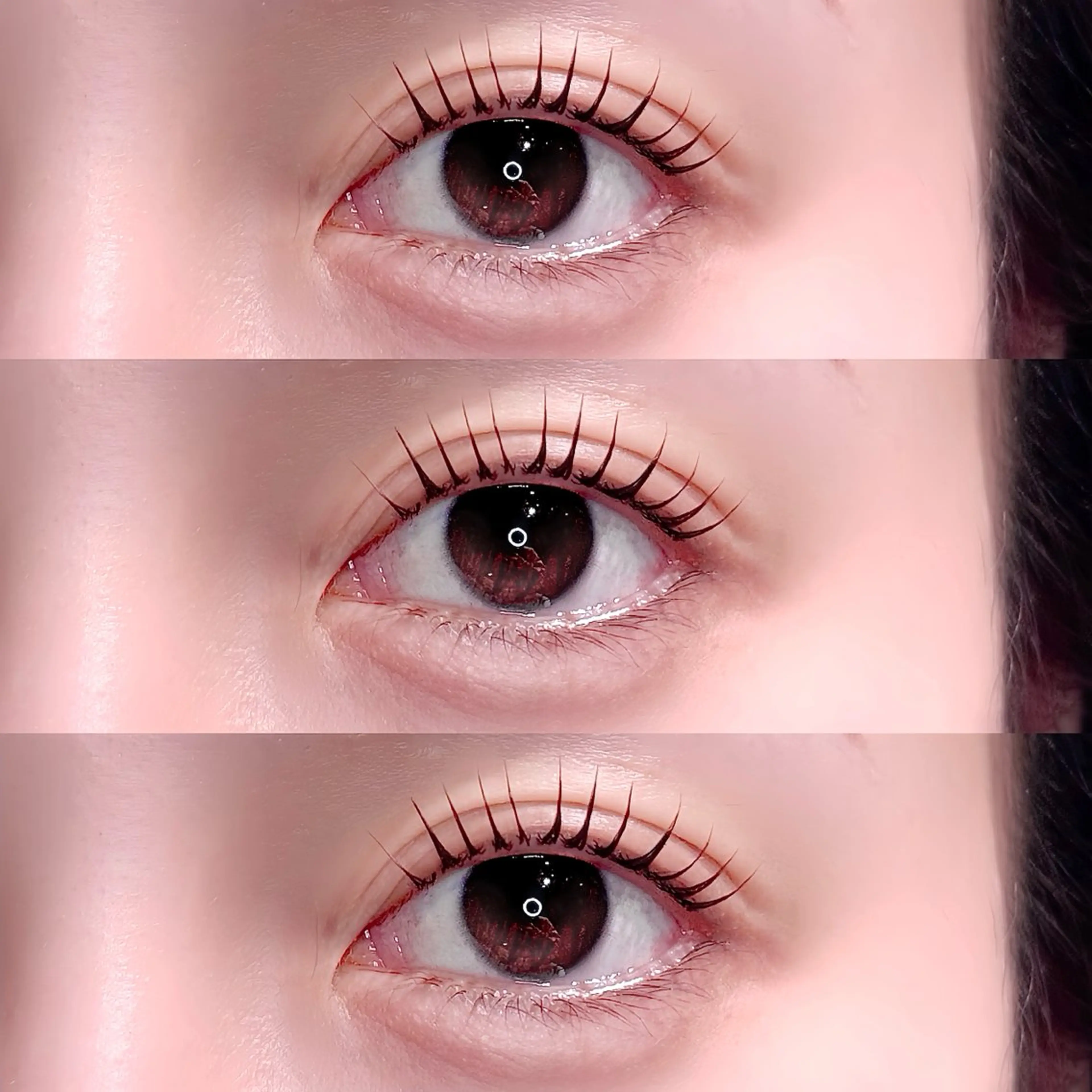 マツエク・マツパ マツパ NANAMI🖤 ‎のマツエク・マツパデザイン