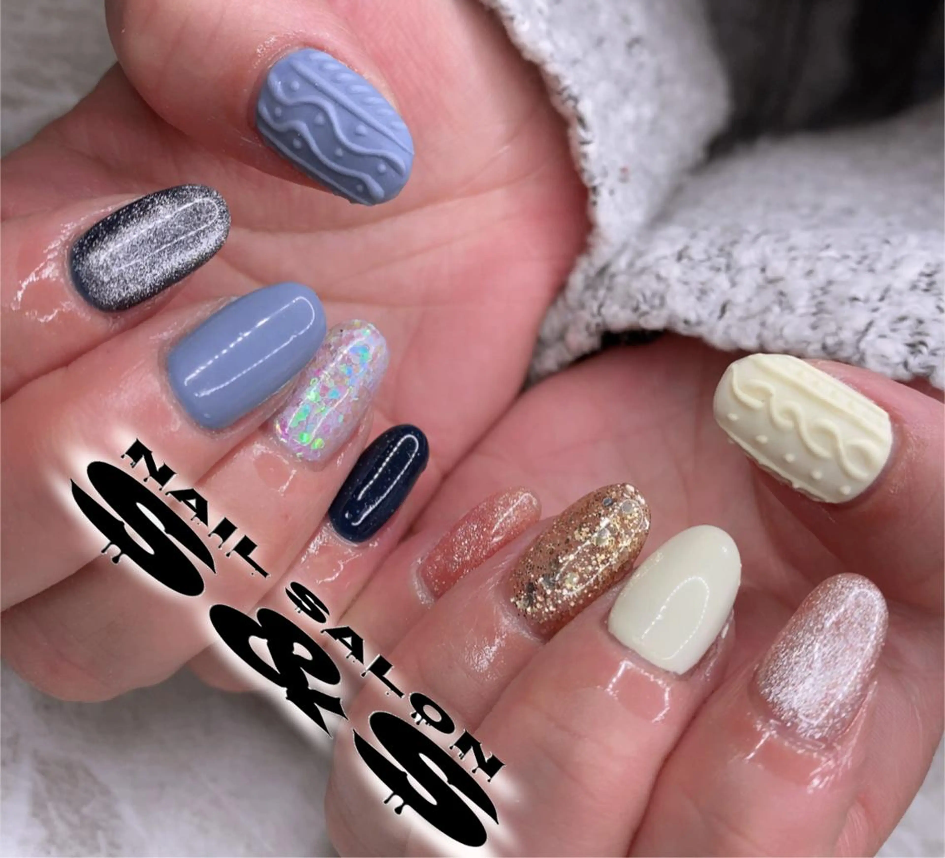 ネイル 長さ出し メンズネイル 持ち込み スカルプネイル S&S 村田小百合のネイルデザイン