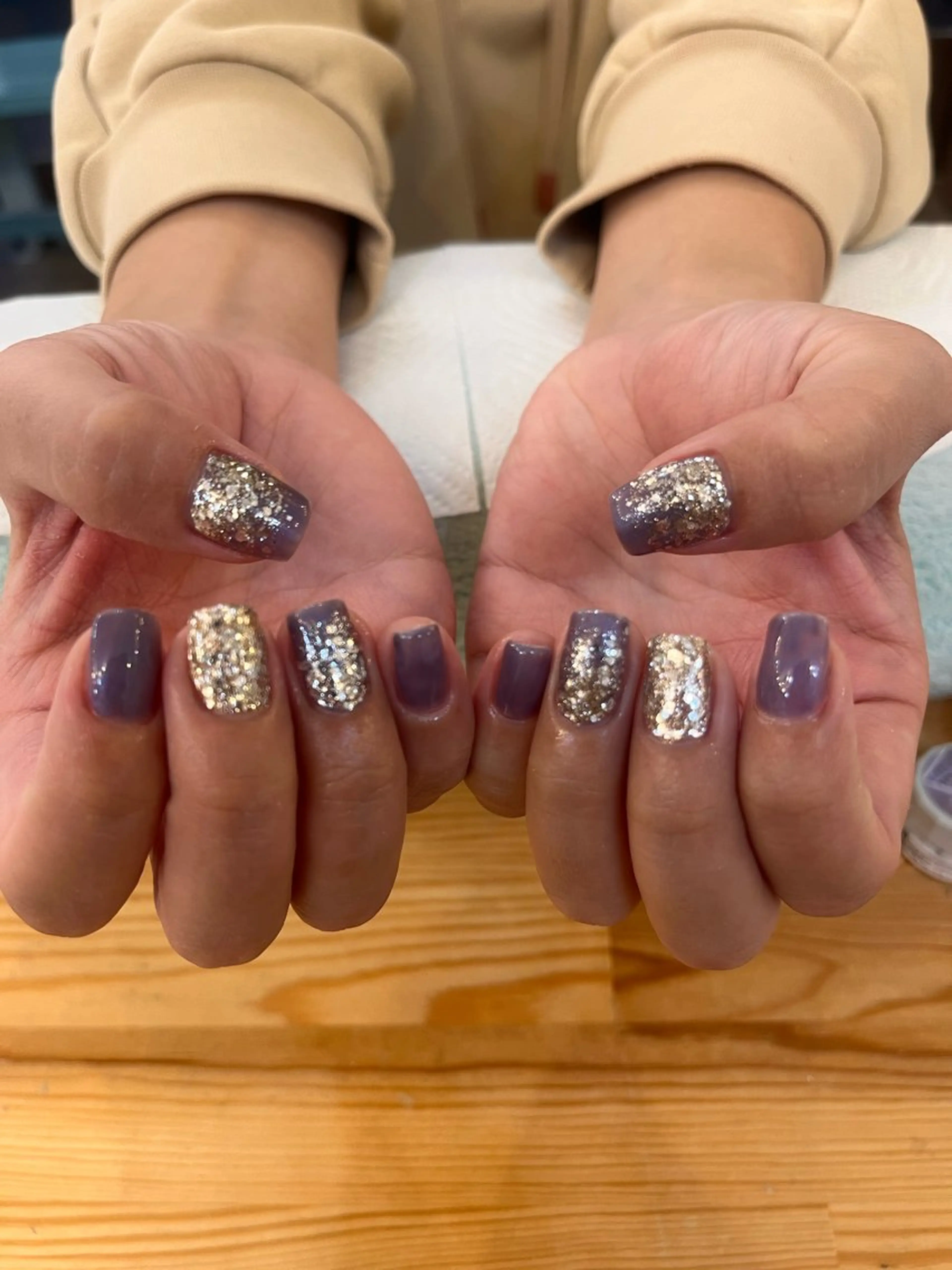 ネイル シンプルネイル nailAlaia 妙典店   アイリのネイルデザイン