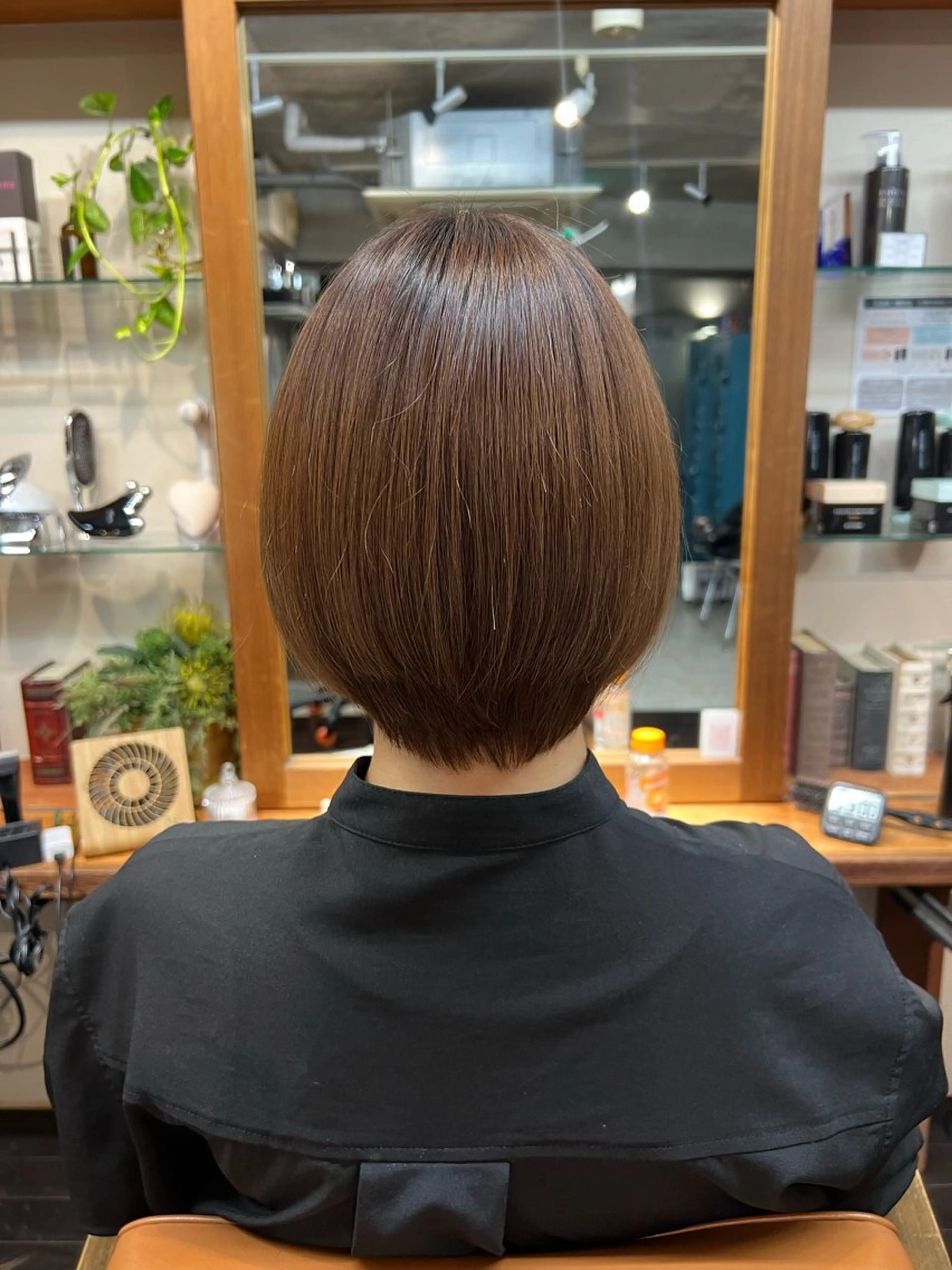 ショート 土田かほ/本日🈳 透明感カラー🍃のヘアスタイル