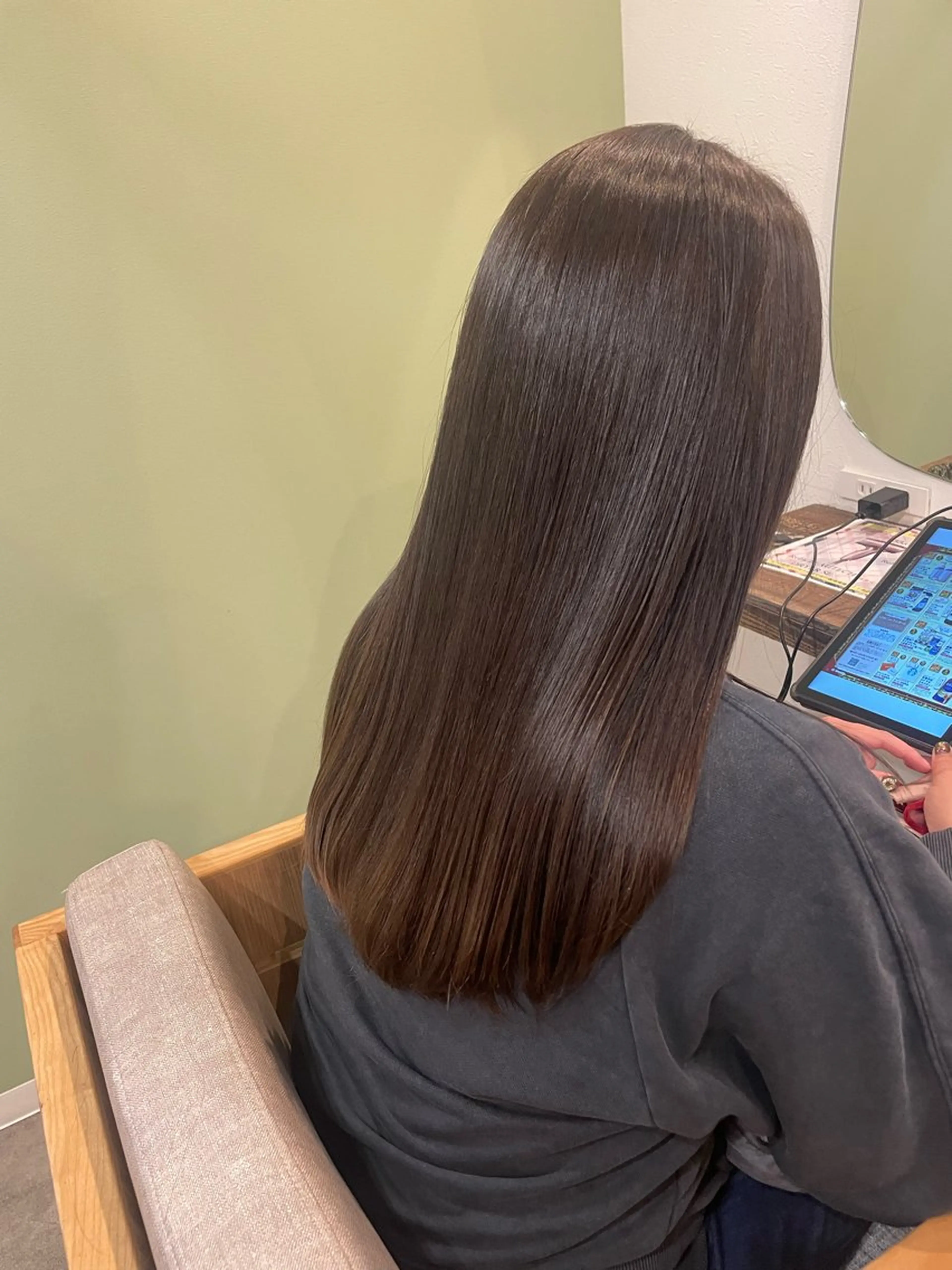 ロング カラー ヘアカラー ヘッドスパ 池袋/艶カラー✖️ ☘️DEMURAのヘアスタイル