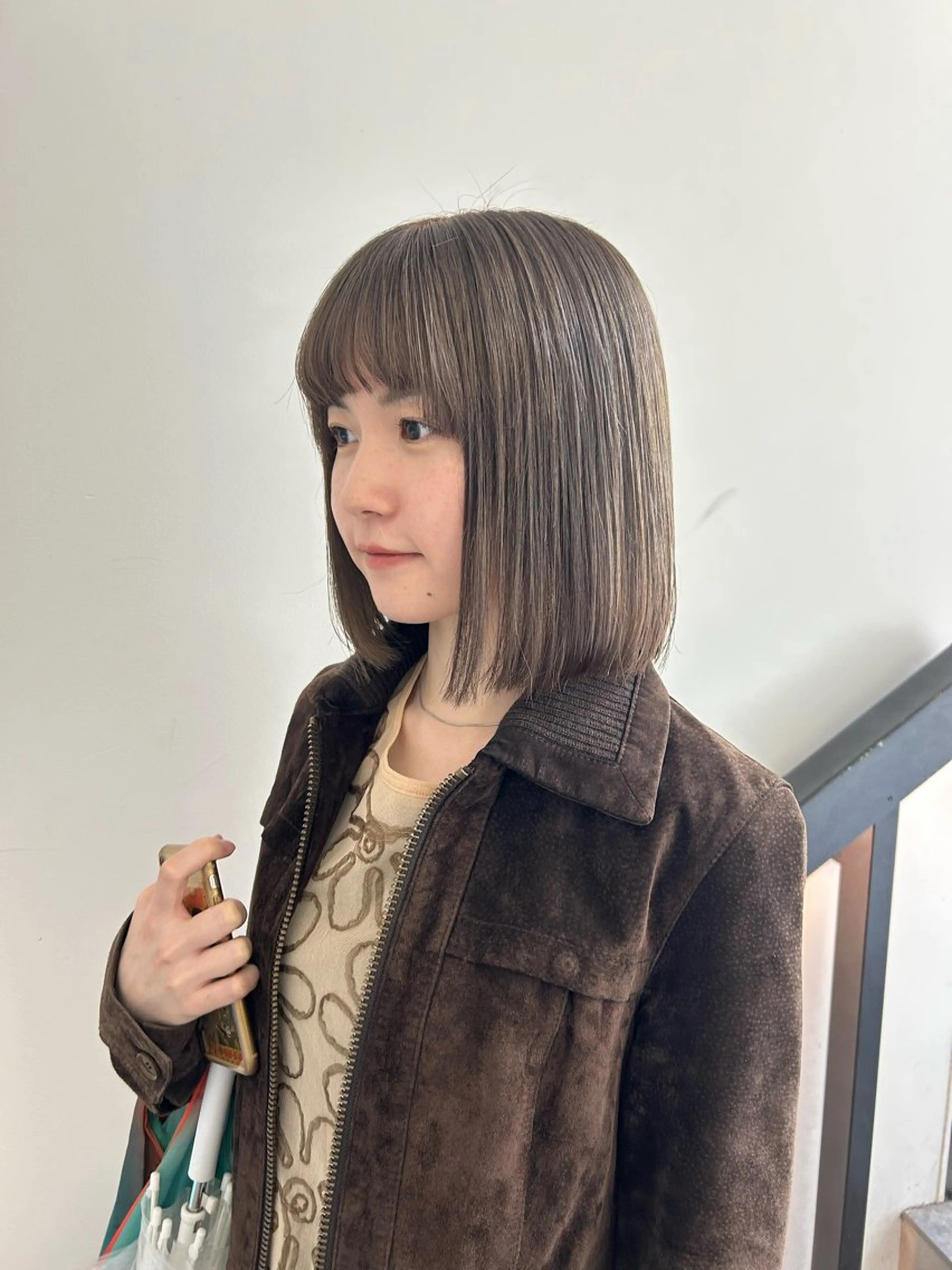 ミディアム カラー ヘアカラー マツエク/ハイト ーン🌺kae🌺のヘアスタイル