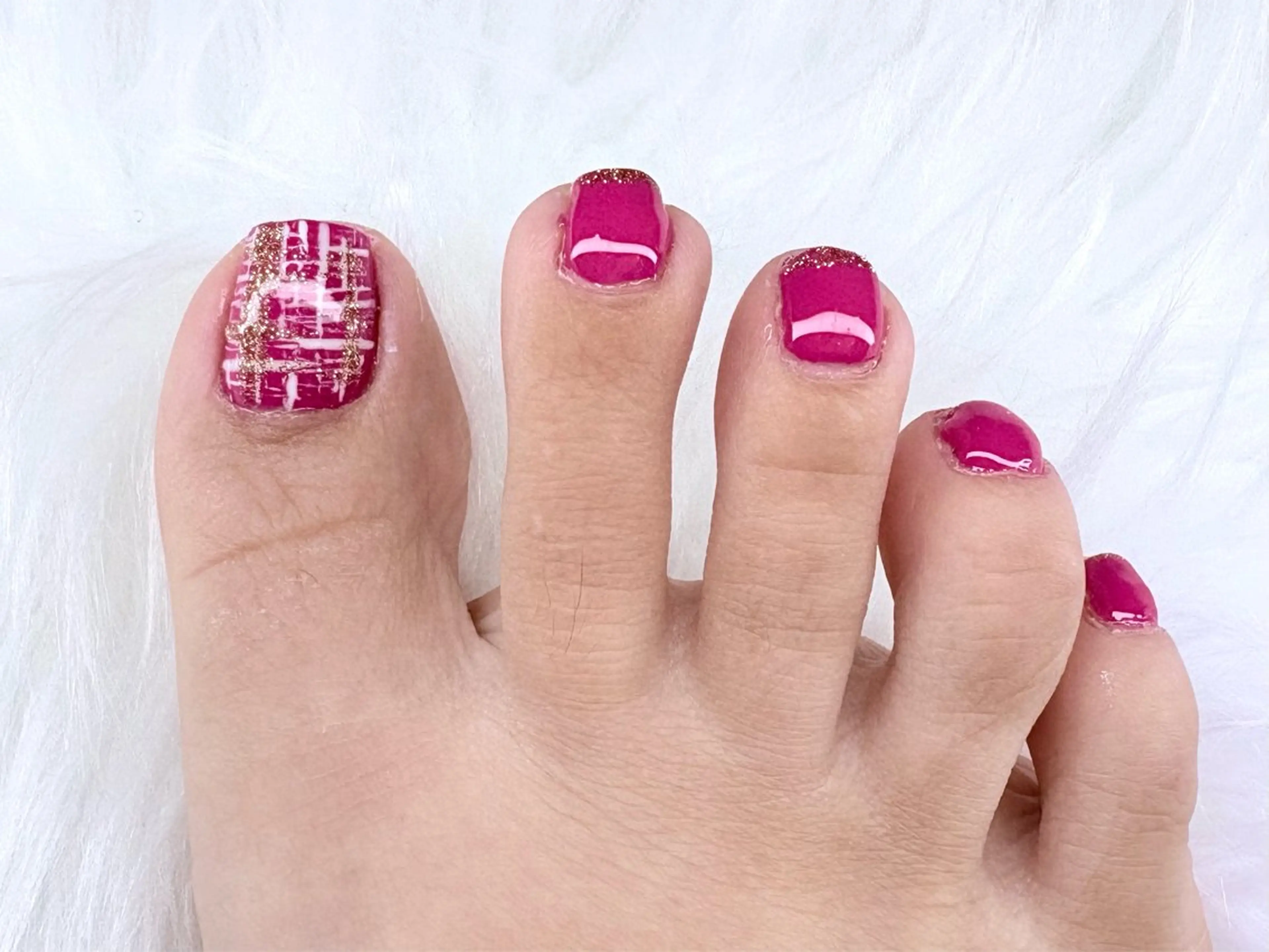 ネイル アートネイル フットネイル フットネイル Nailsalon Dahliaのネイルデザイン