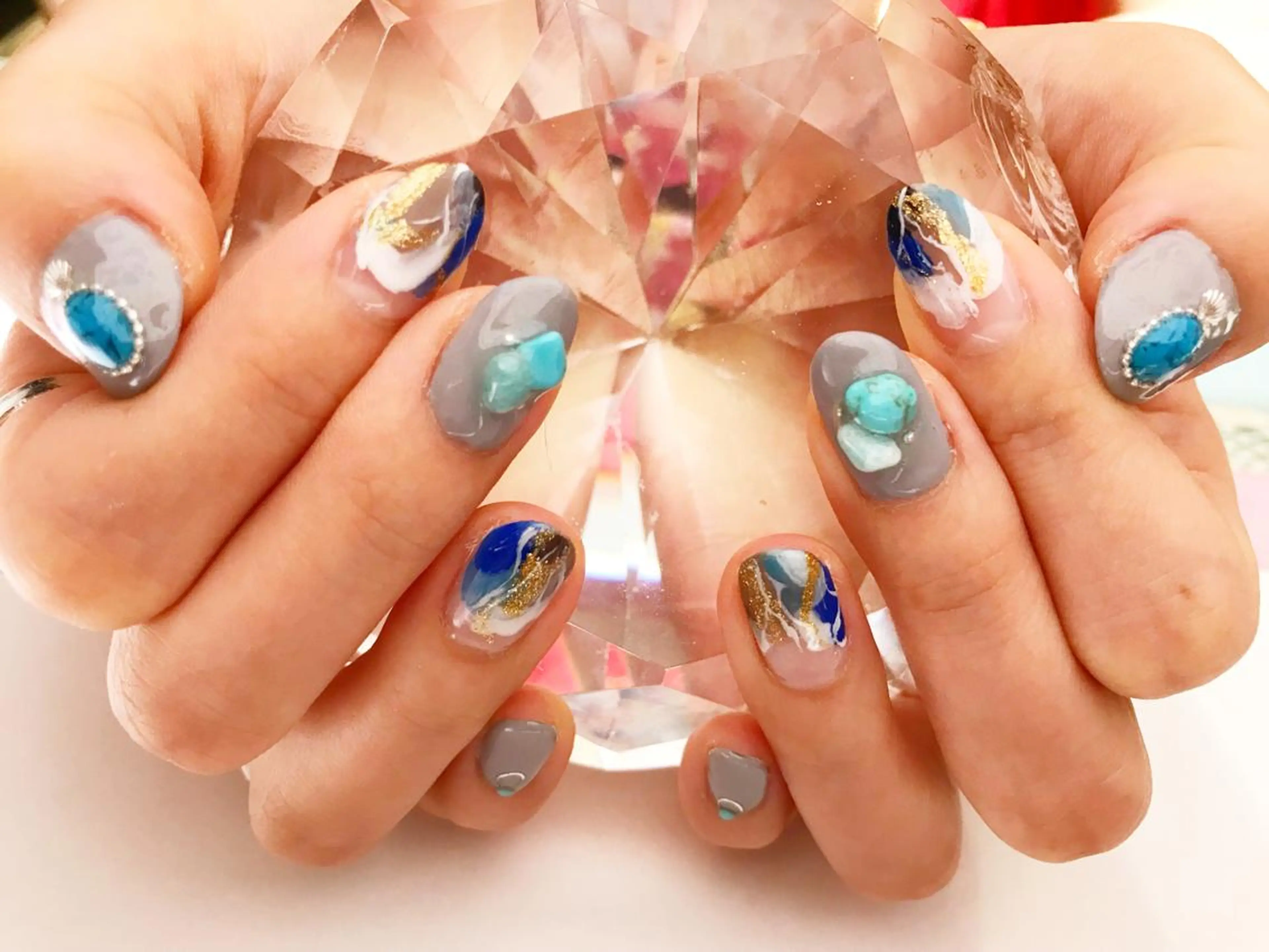 ネイル ジェルネイル 持ち込み YUN 💅のネイルデザイン