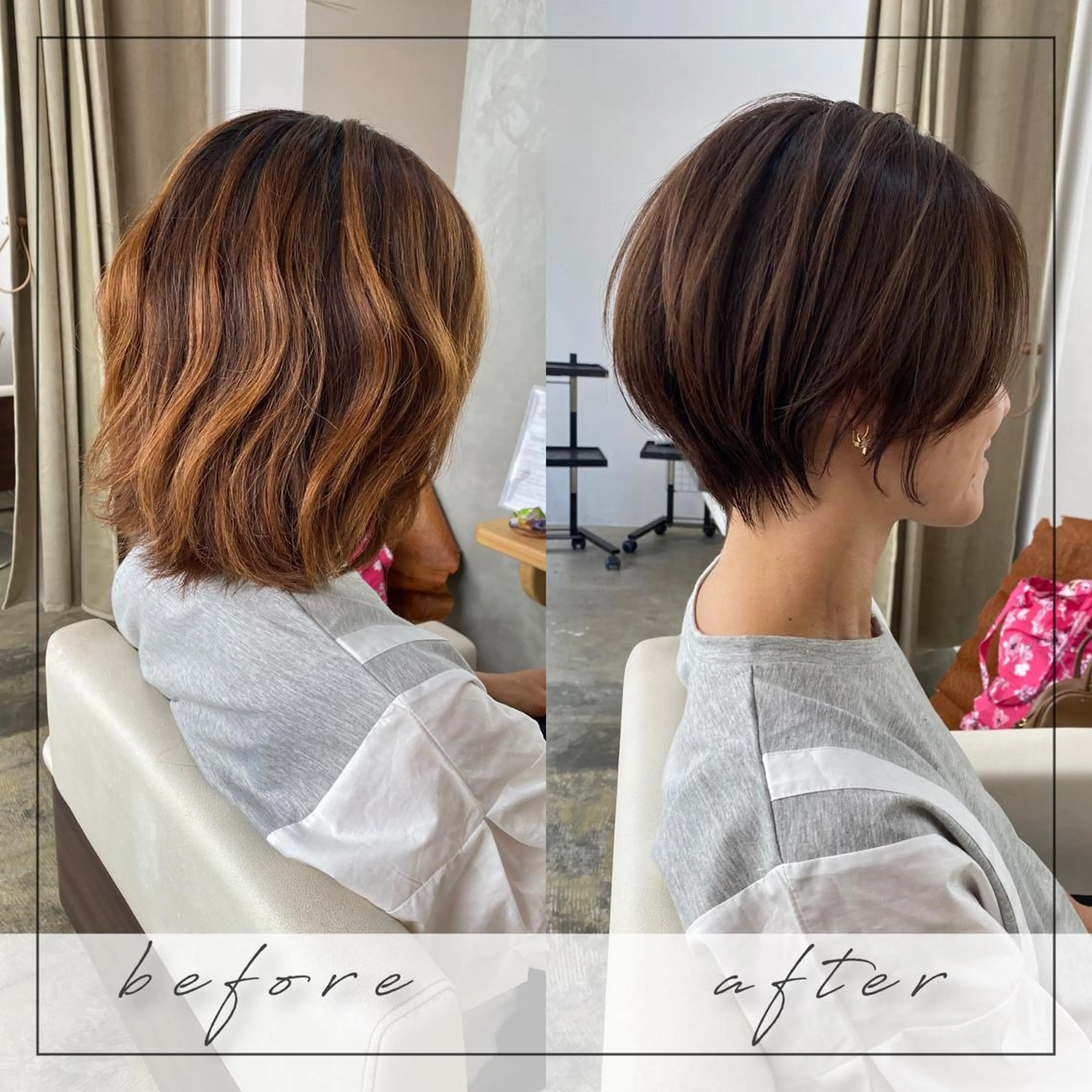 まずはこちら⭐︎くせ毛カットの写真