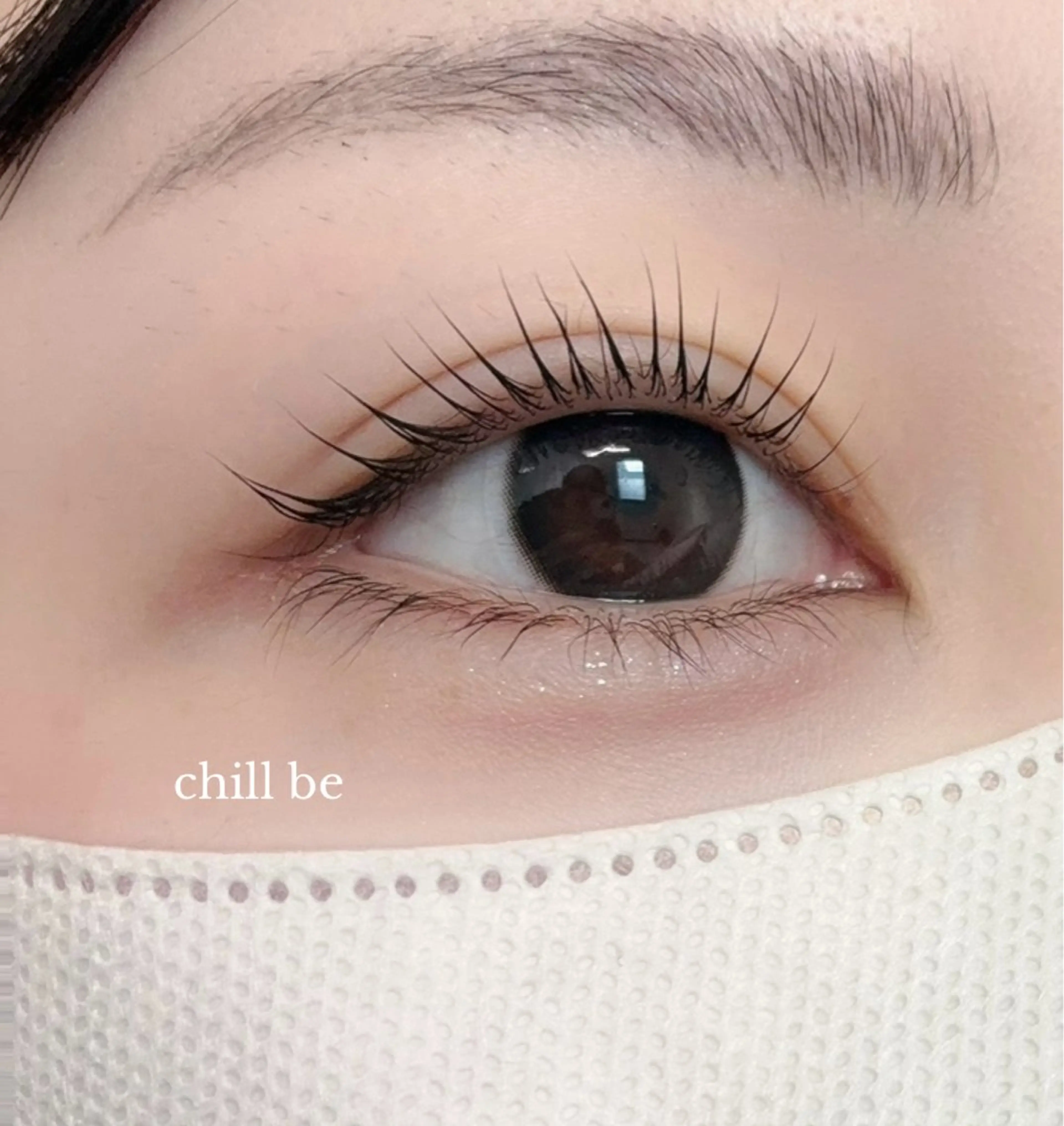 マツエク・マツパ パリジェンヌラッシュリフト chill be所属・chill be MEGUのマツエク・マツパデザイン