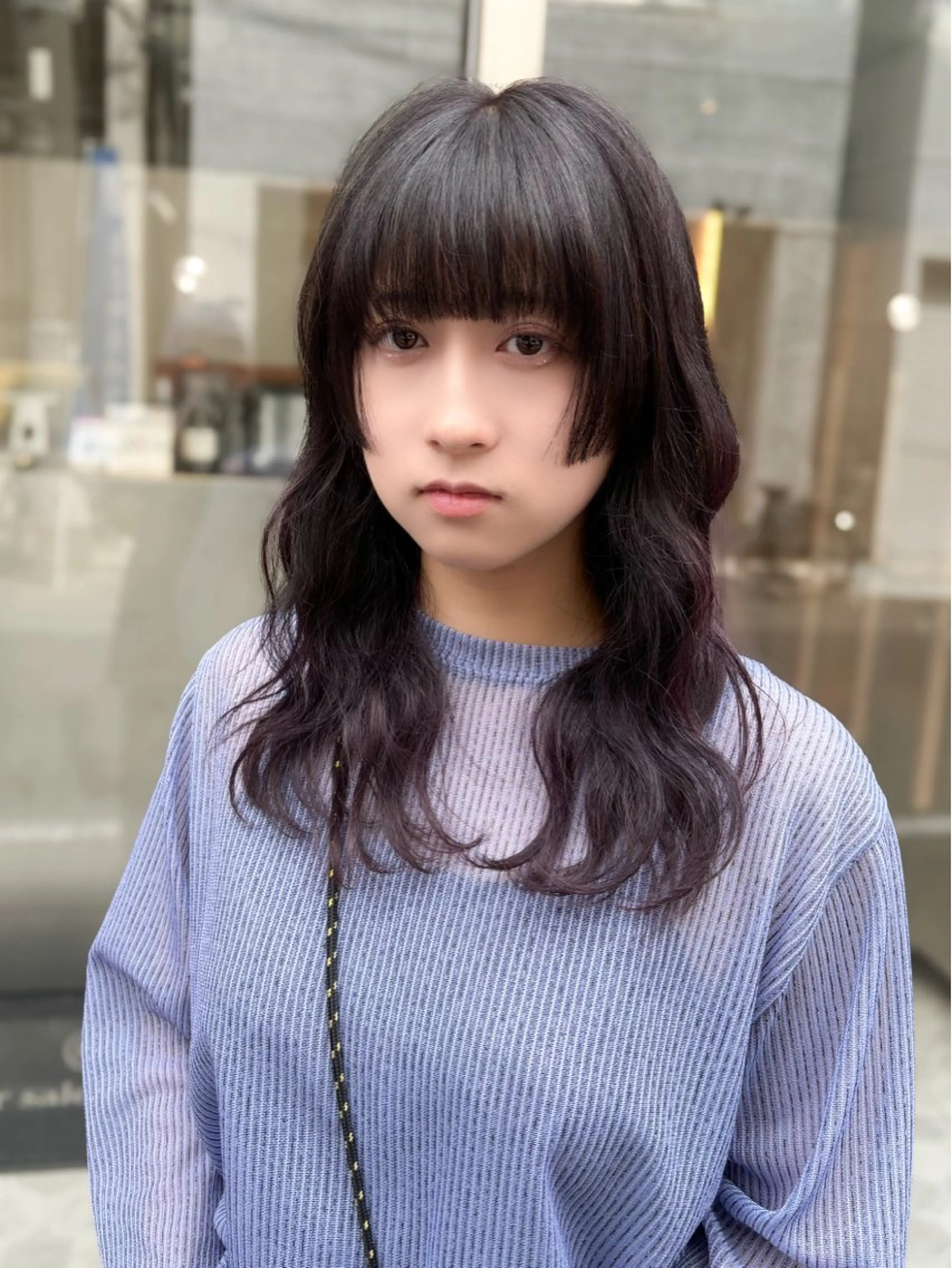 ロング カラー カット ヘアカラー トリートメント 艶髪ハイトーン/ レイヤー/yuiのヘアスタイル