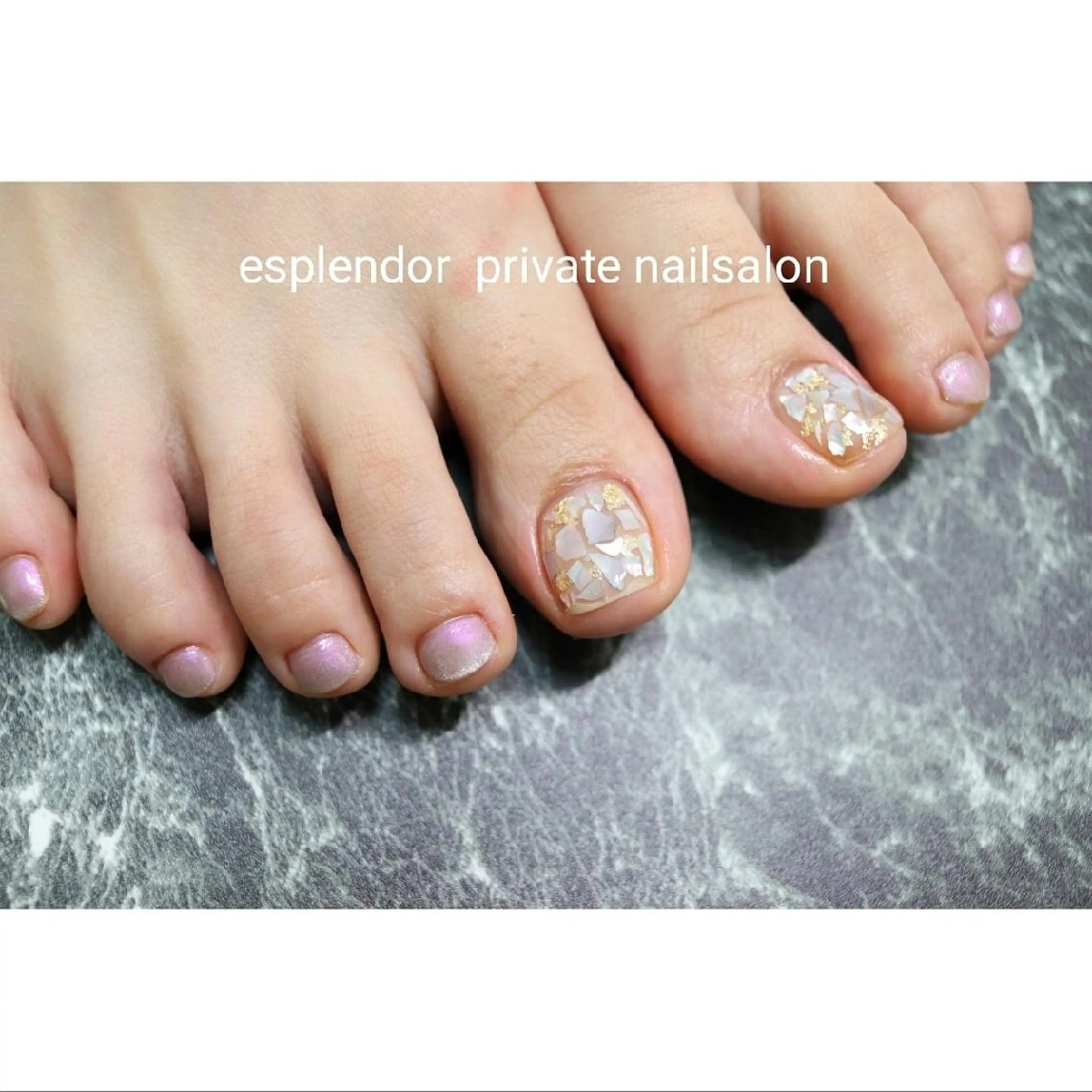 ネイル キラキラネイル マグネットネイル esplendor  エスプレンドル所属・esplendor  エスプレンドルのネイルデザイン