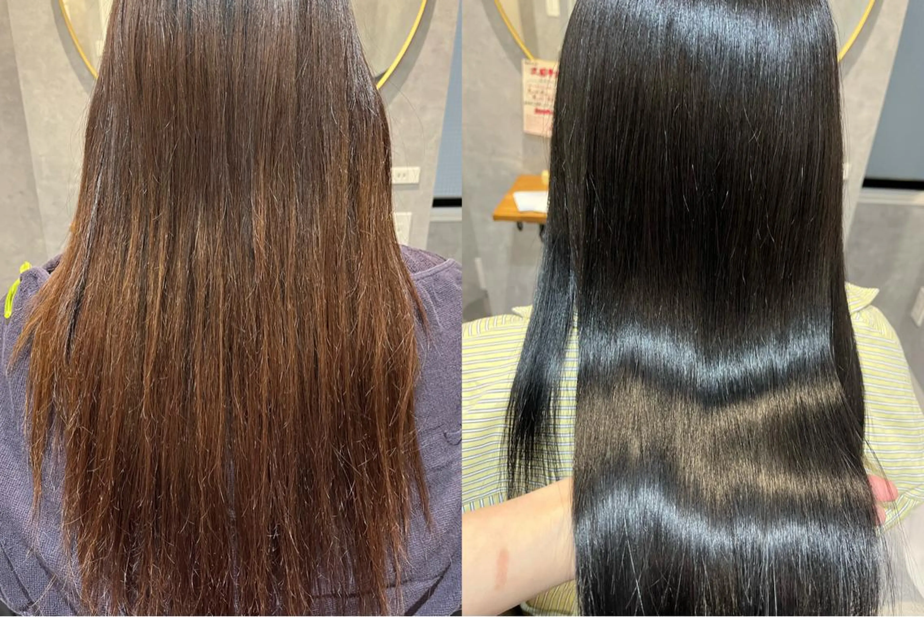 セミロング カラー 髪質改善&Spa fee by carrefour 大橋店[フィー・バイ・カルフール大橋]所属・stylist Yukieのヘアスタイル