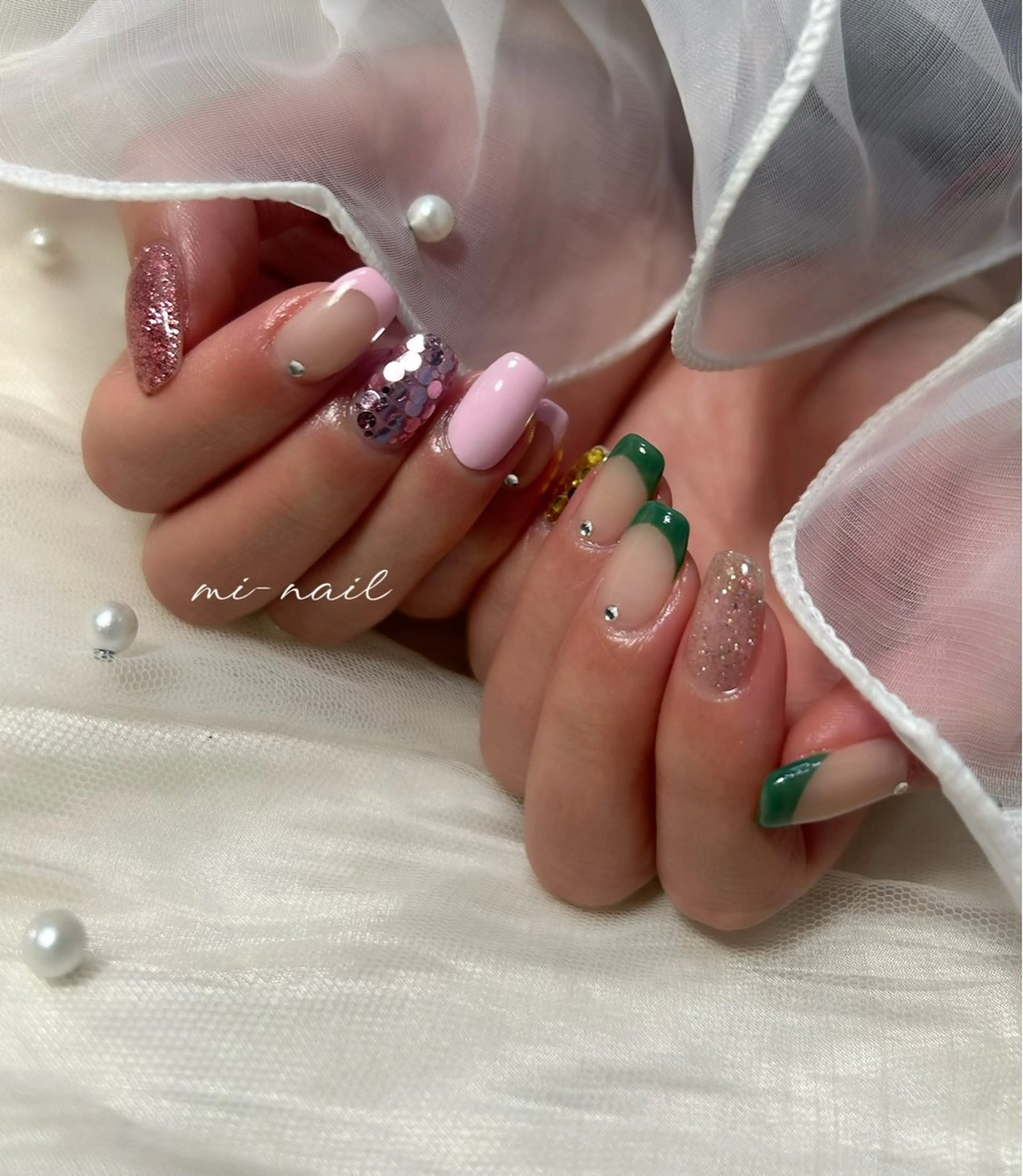 ネイル ハンドネイル ..mi_nail..所属・..mi-nail ..のネイルデザイン