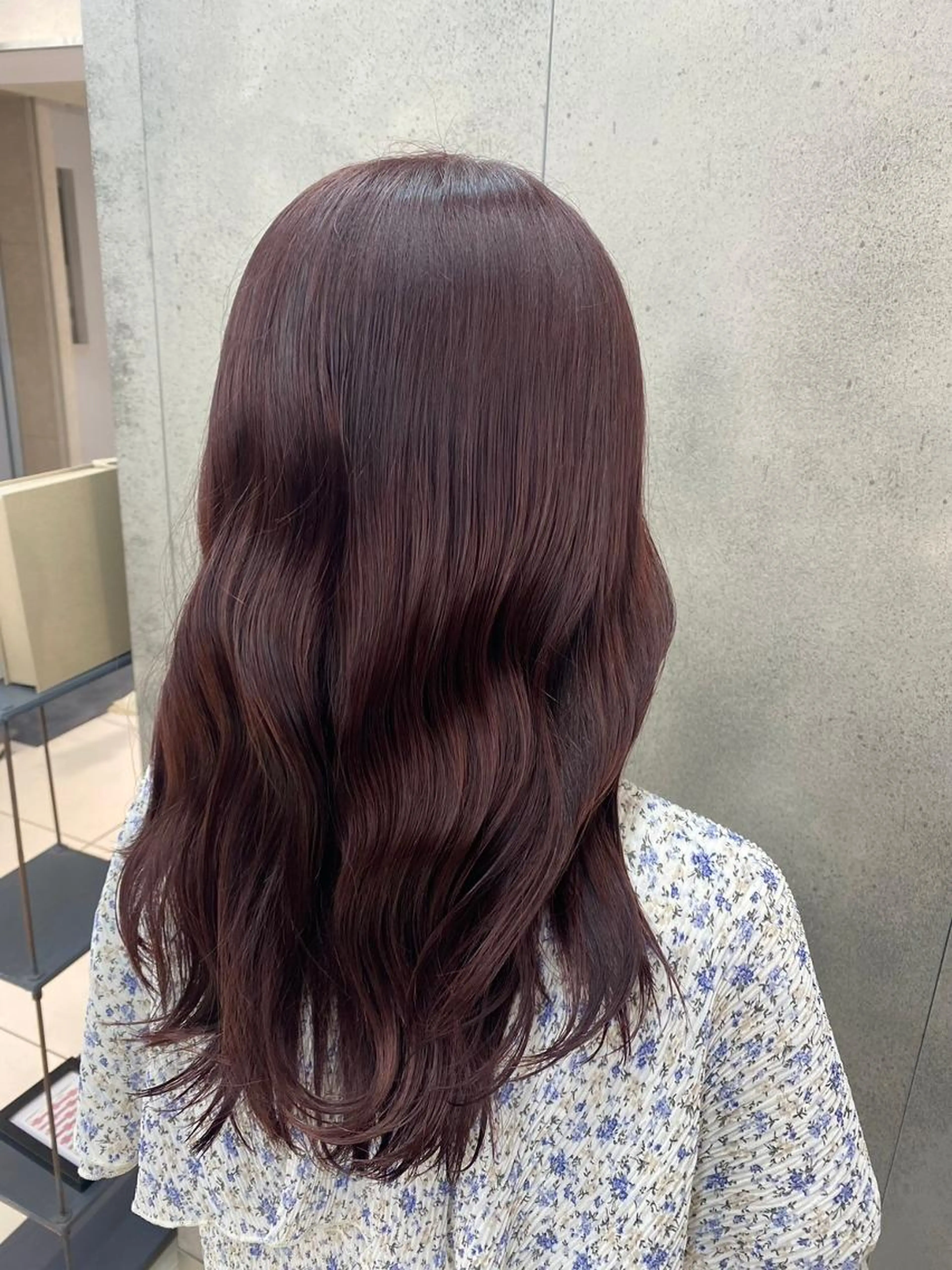 艶カラー＋4ステップトリートメントの写真