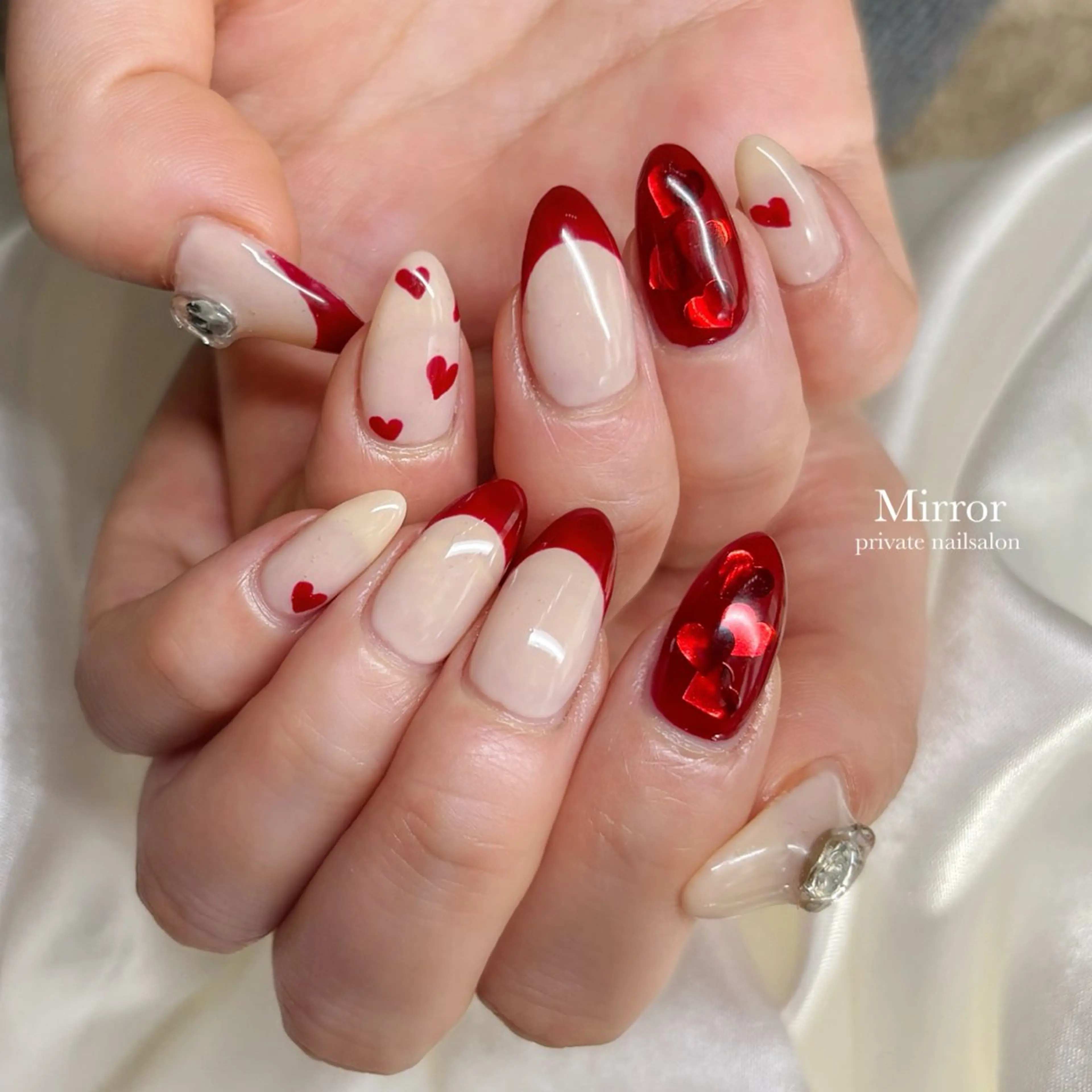 ネイル ハンドネイル nailsalon Mirrorのネイルデザイン