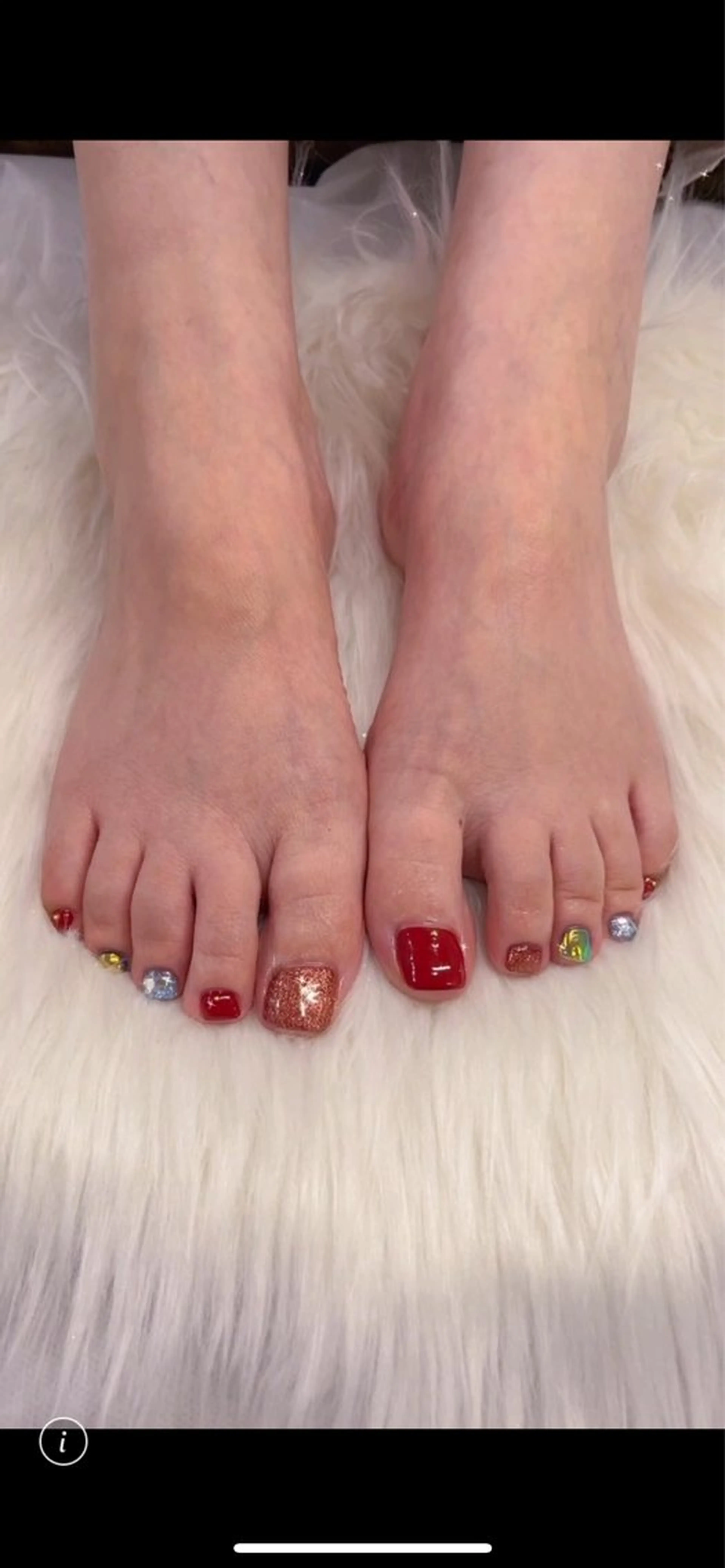 ネイル オーロラネイル ブルー フラッシュネイル ジェルネイル ラメ(グリッター) kira-la キララ･:*..のネイルデザイン