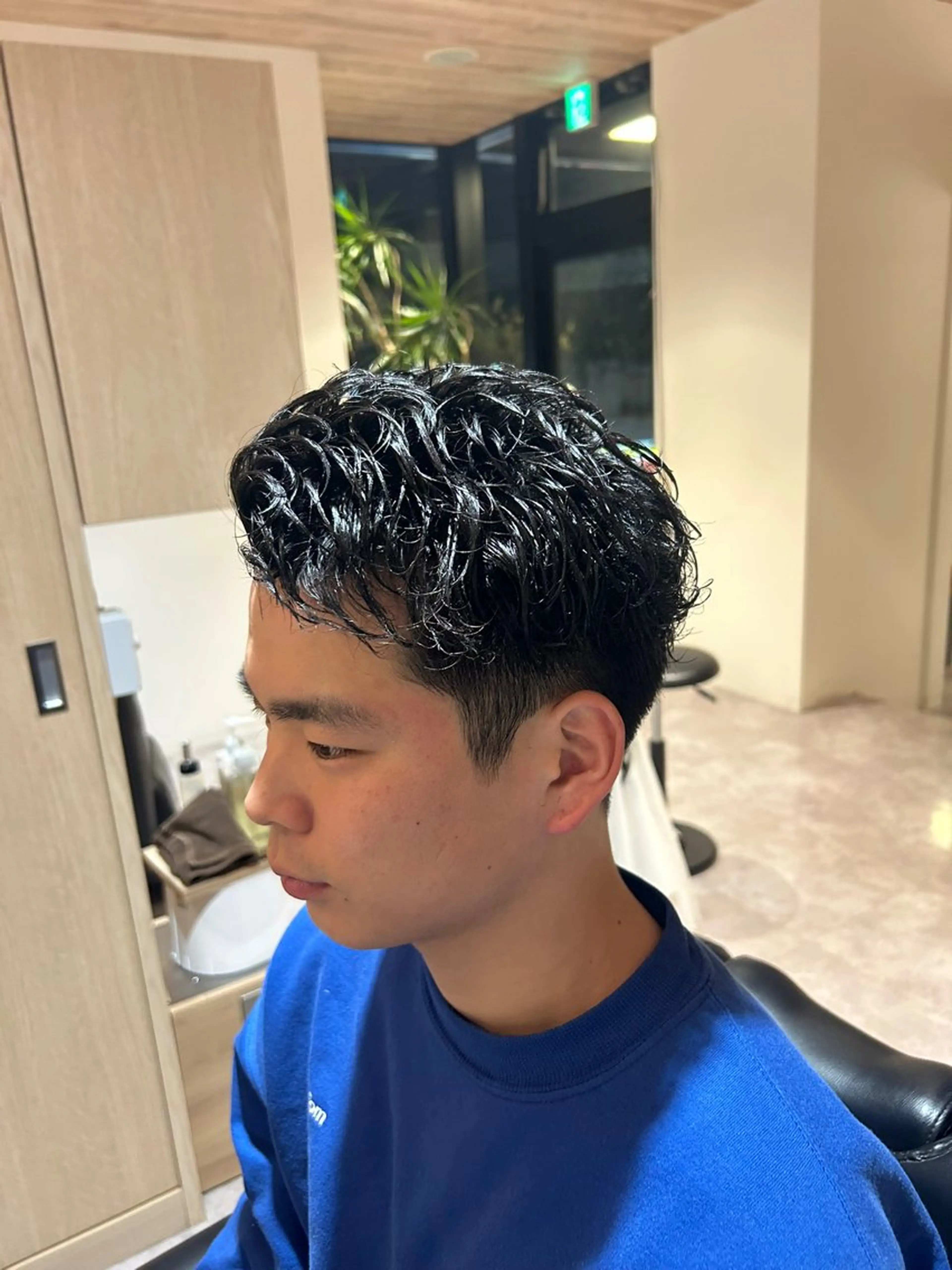 パーマ メンズ メンズパーマ カット パーマ SKY　Second所属・さねまつ /メンズヘアのヘアスタイル