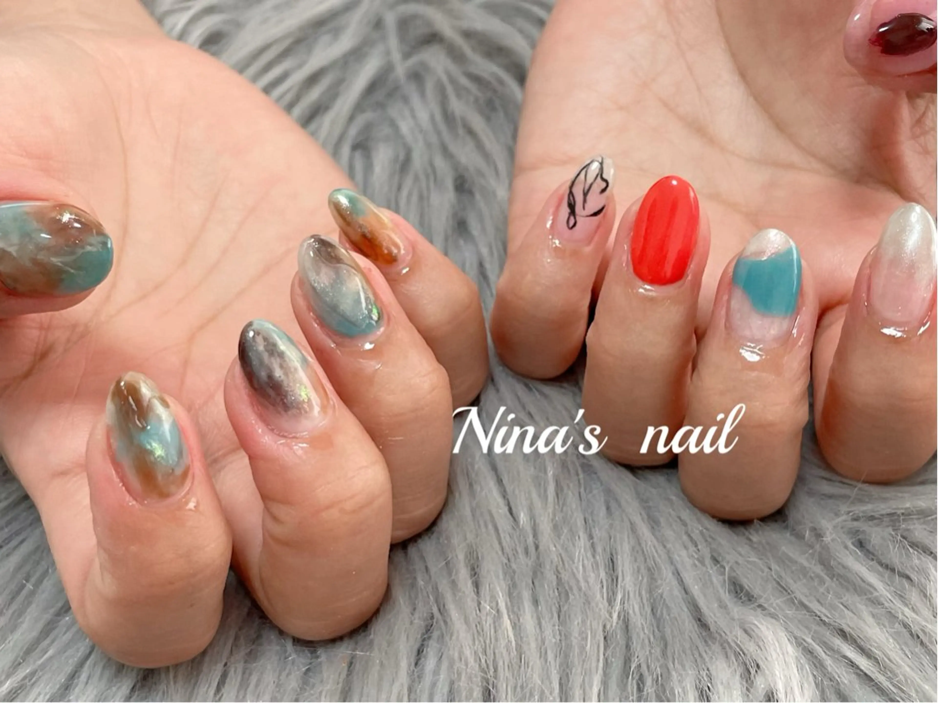 ネイル ハンドネイル Nina's nailのネイルデザイン