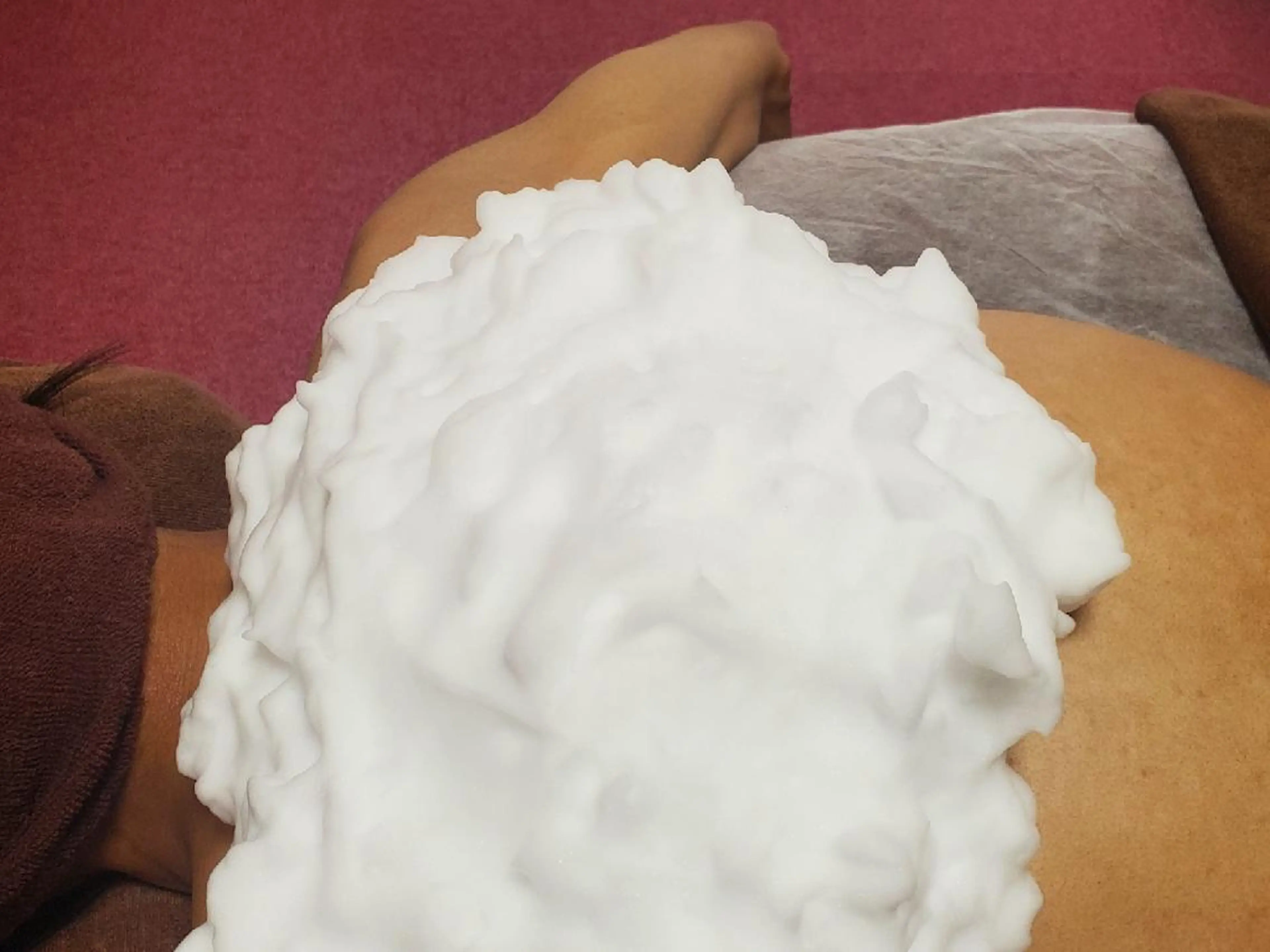 もちもち泡エステ　背中Orデコルテ+ヘッド(どちらかお選びください)　各45分の写真