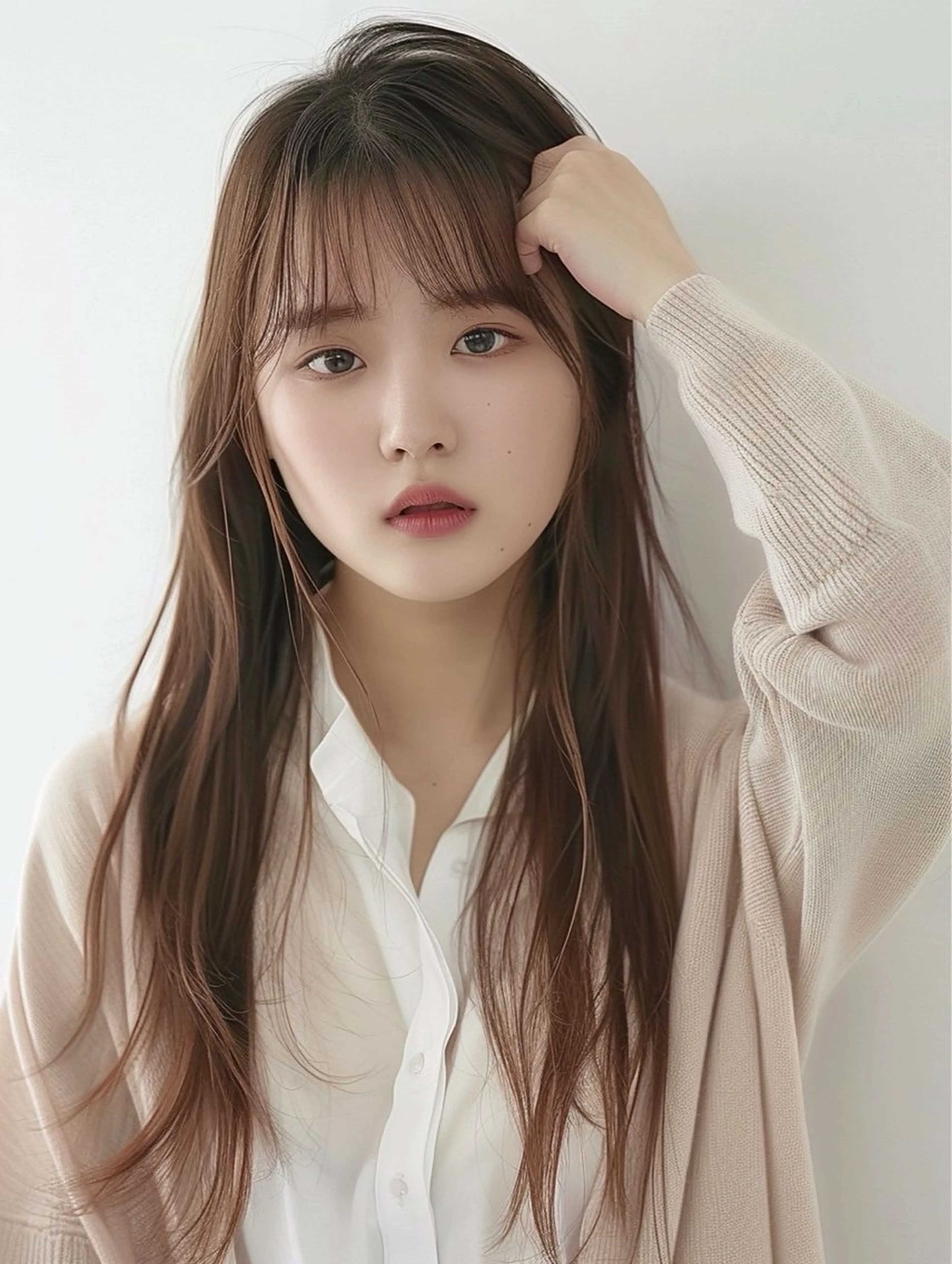 カラー NANAMI/海外風 レイヤー/ボブのヘアスタイル