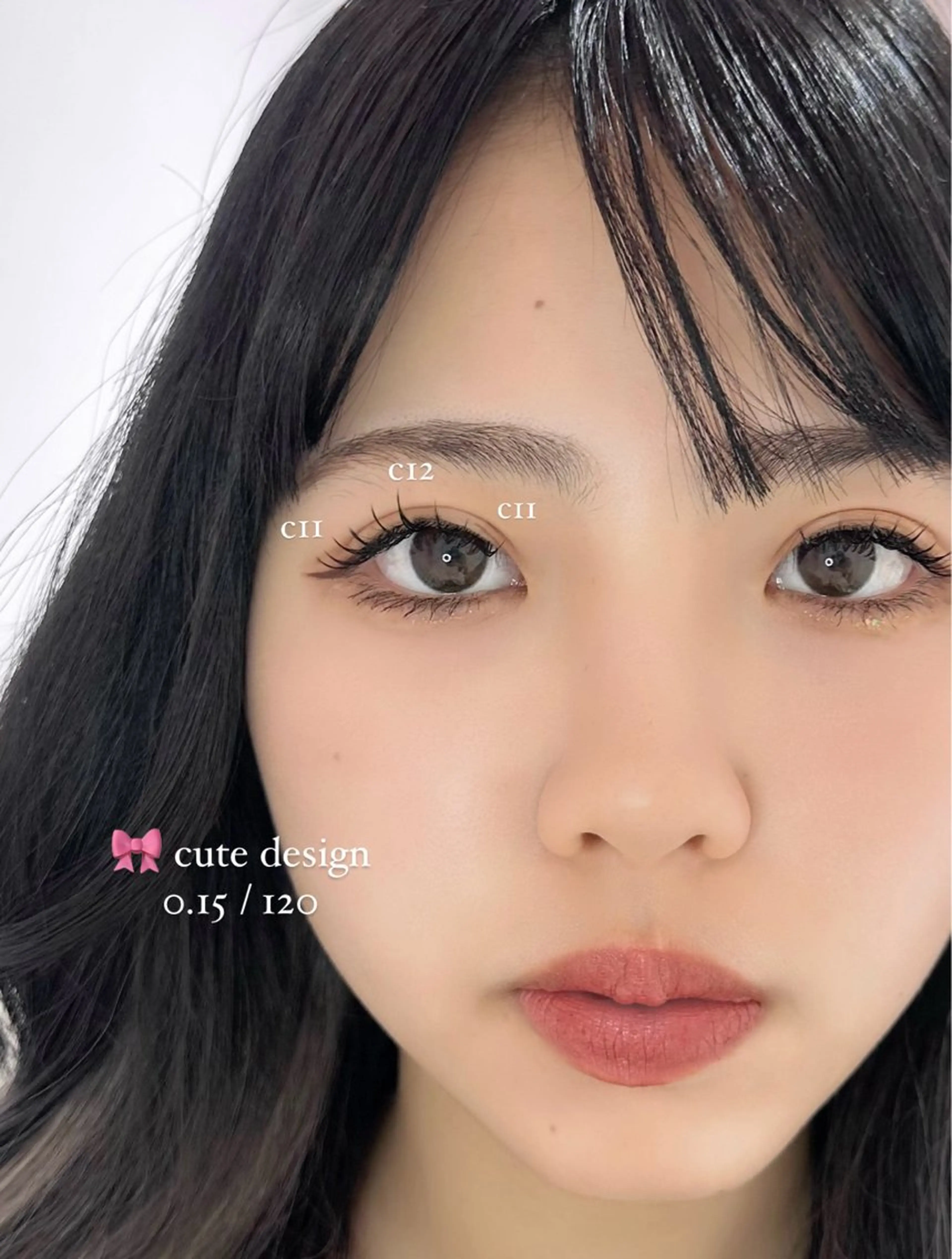 マツエク・マツパ Rien Lash mia🎀のマツエク・マツパデザイン