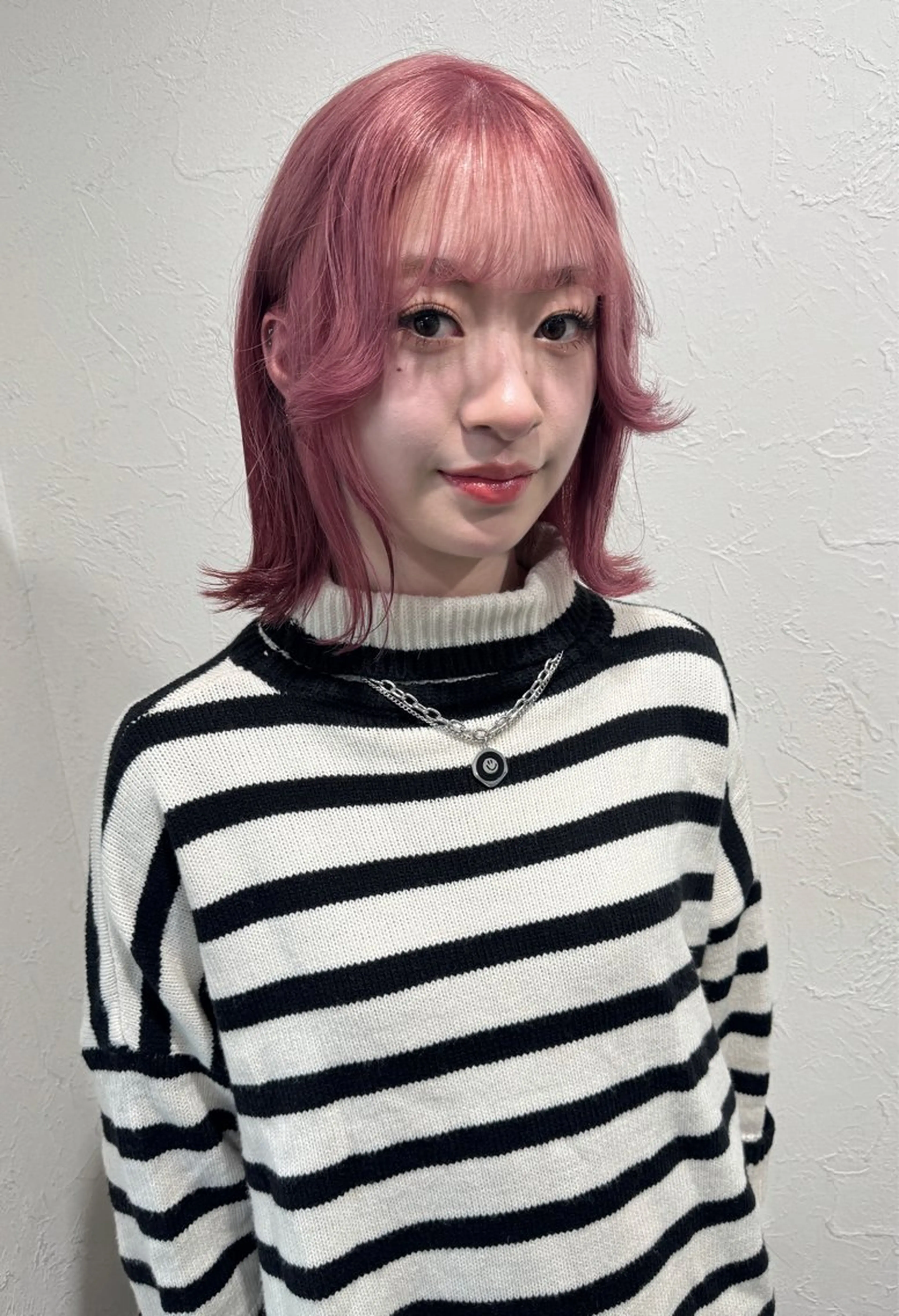 ミディアム ハイトーン/レイヤー /艶カラー🎀のヘアスタイル