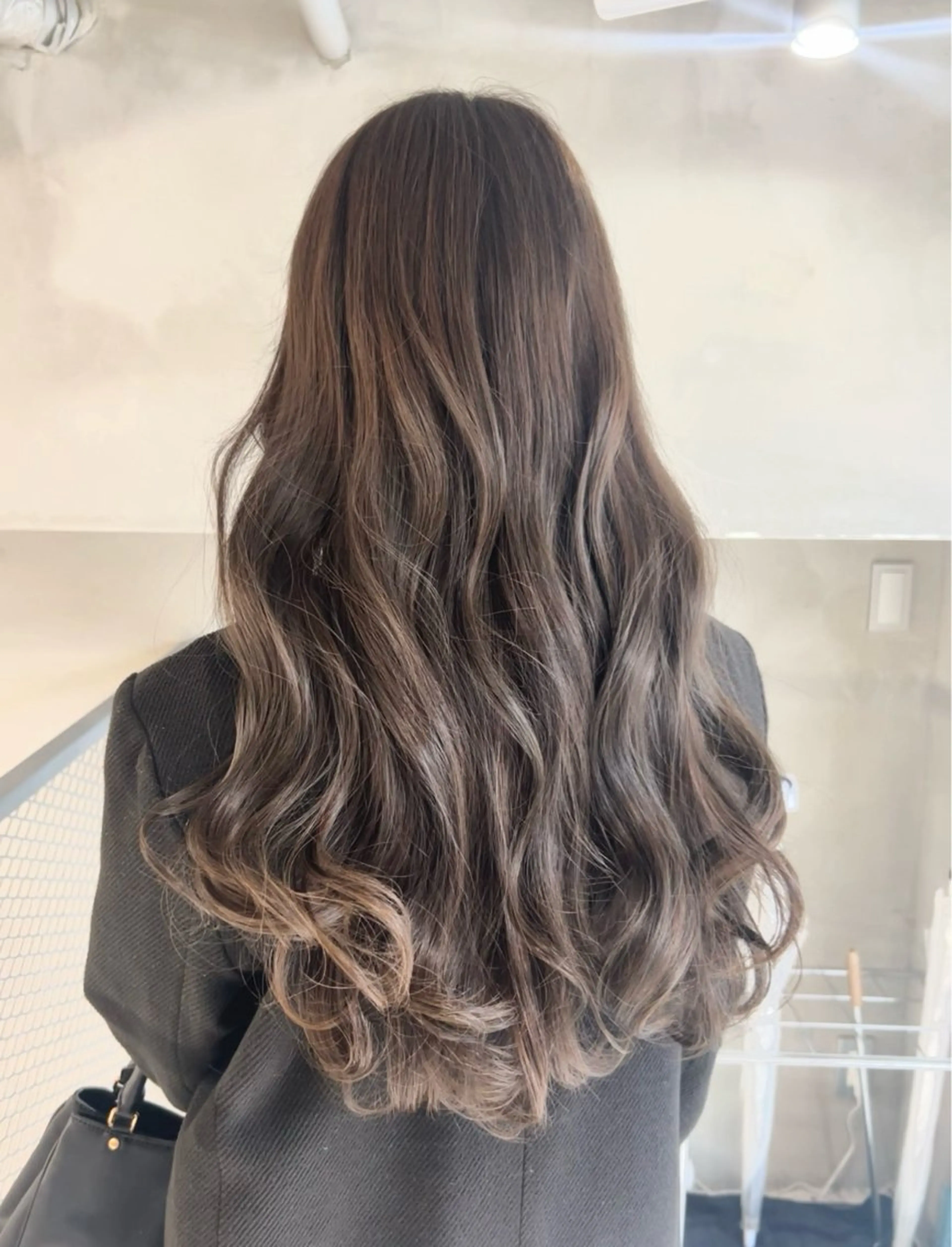 カラー 透明感カラー グレージュ ヘアカラー ハイトーン/くすみ カラー seina★のヘアスタイル