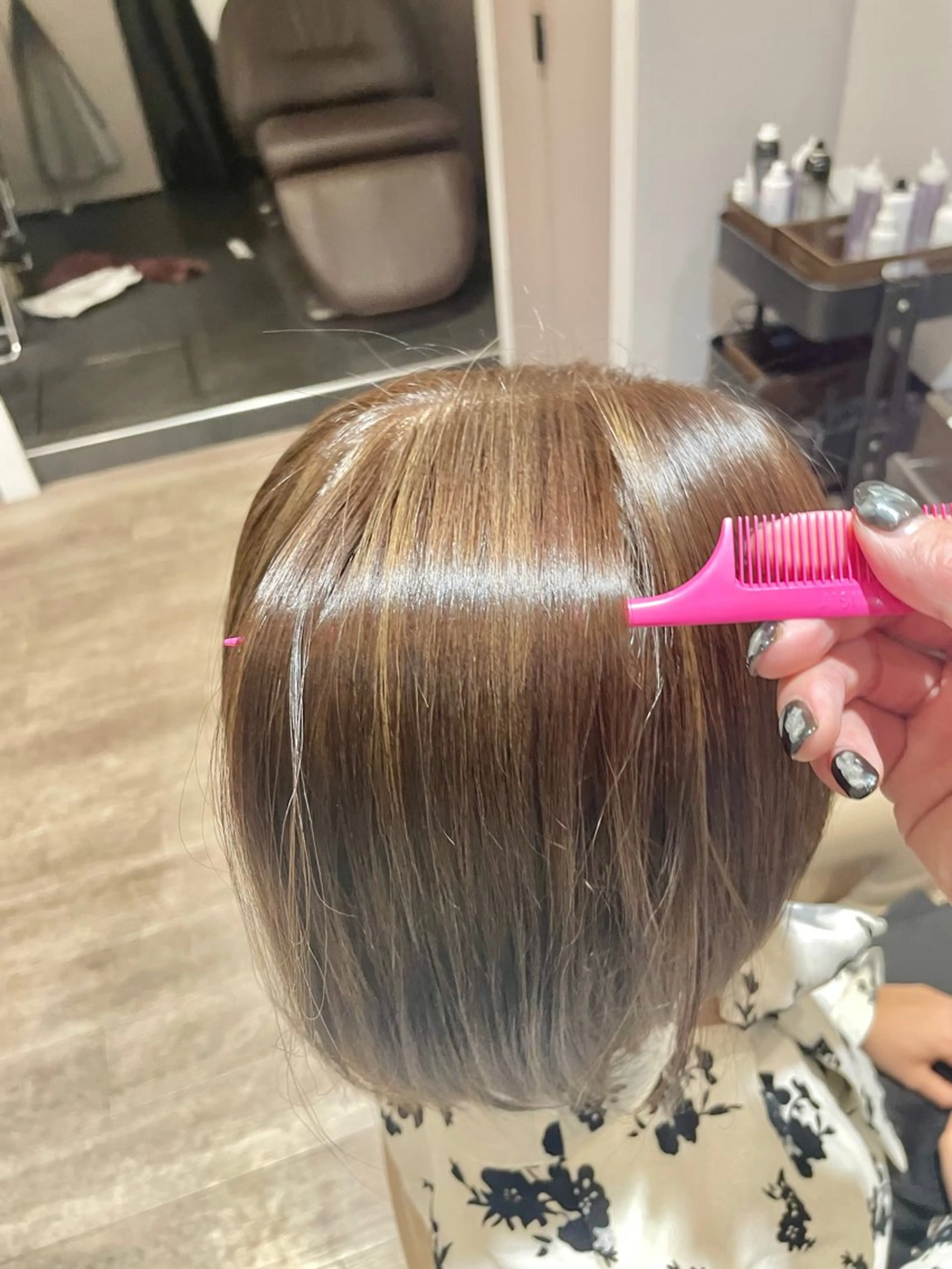 ミディアム カラー 【元住吉の艶髪の神様 】💓モリモト💓のヘアスタイル