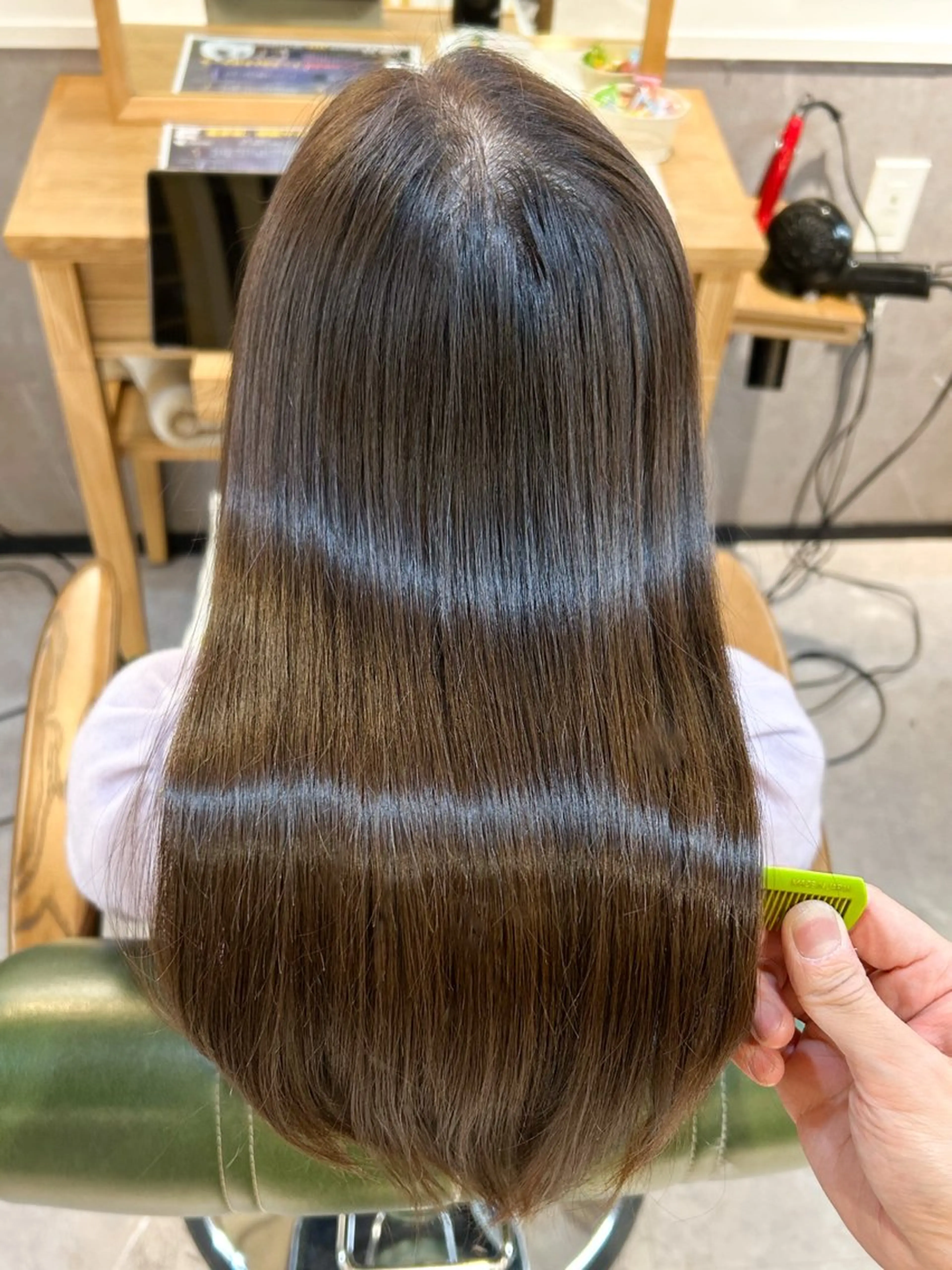 ノーリスク❤️‍🔥アルカリ酸熱トリートメントの写真