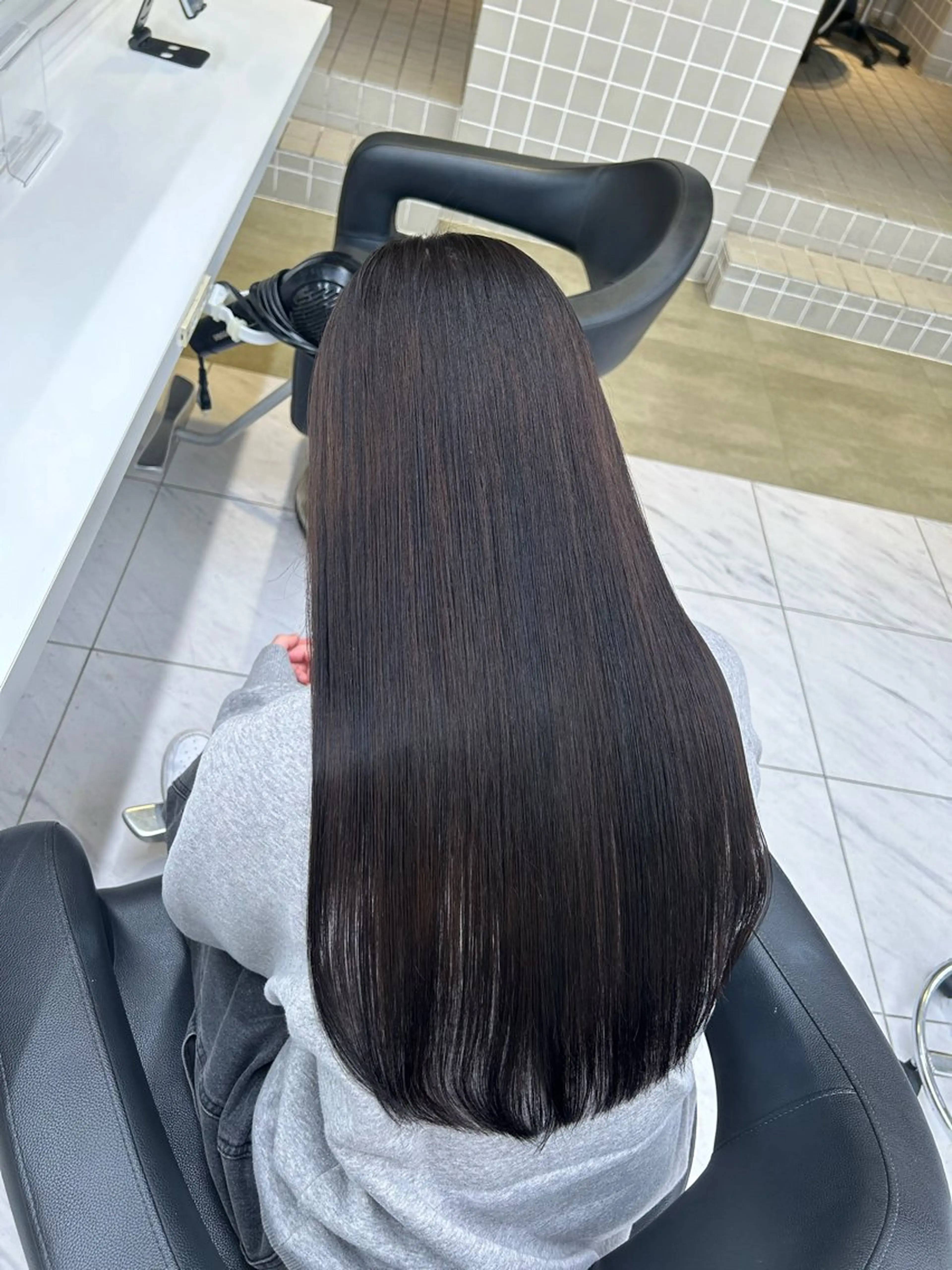 カラー 透明感ベージュ🤎 ナチュラルレイヤーのヘアスタイル