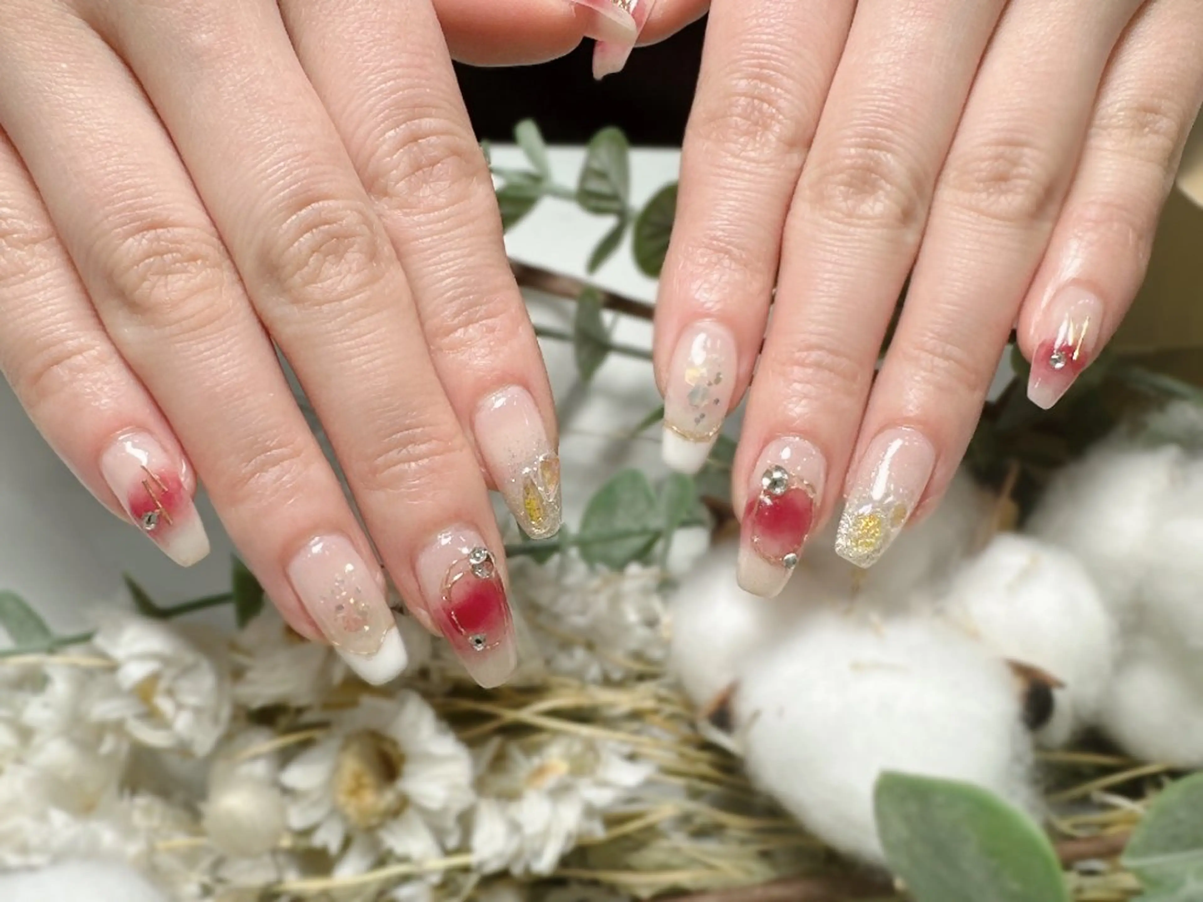 ネイル 持ち込み ワンホンネイル ハンドネイル UM Nail Salonのネイルデザイン