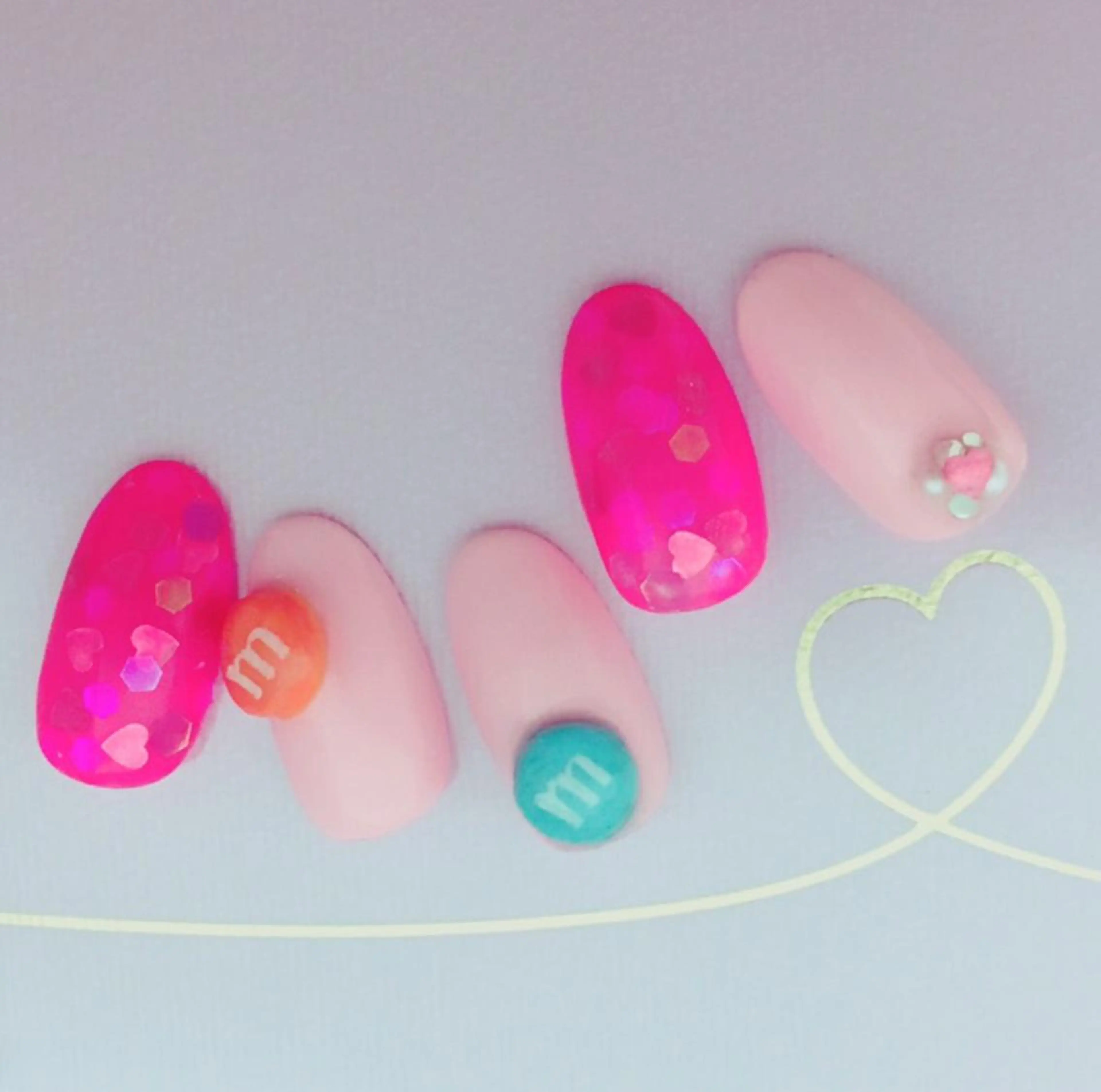 ネイル Sympa 𝓜iwako🐰ᩚのネイルデザイン