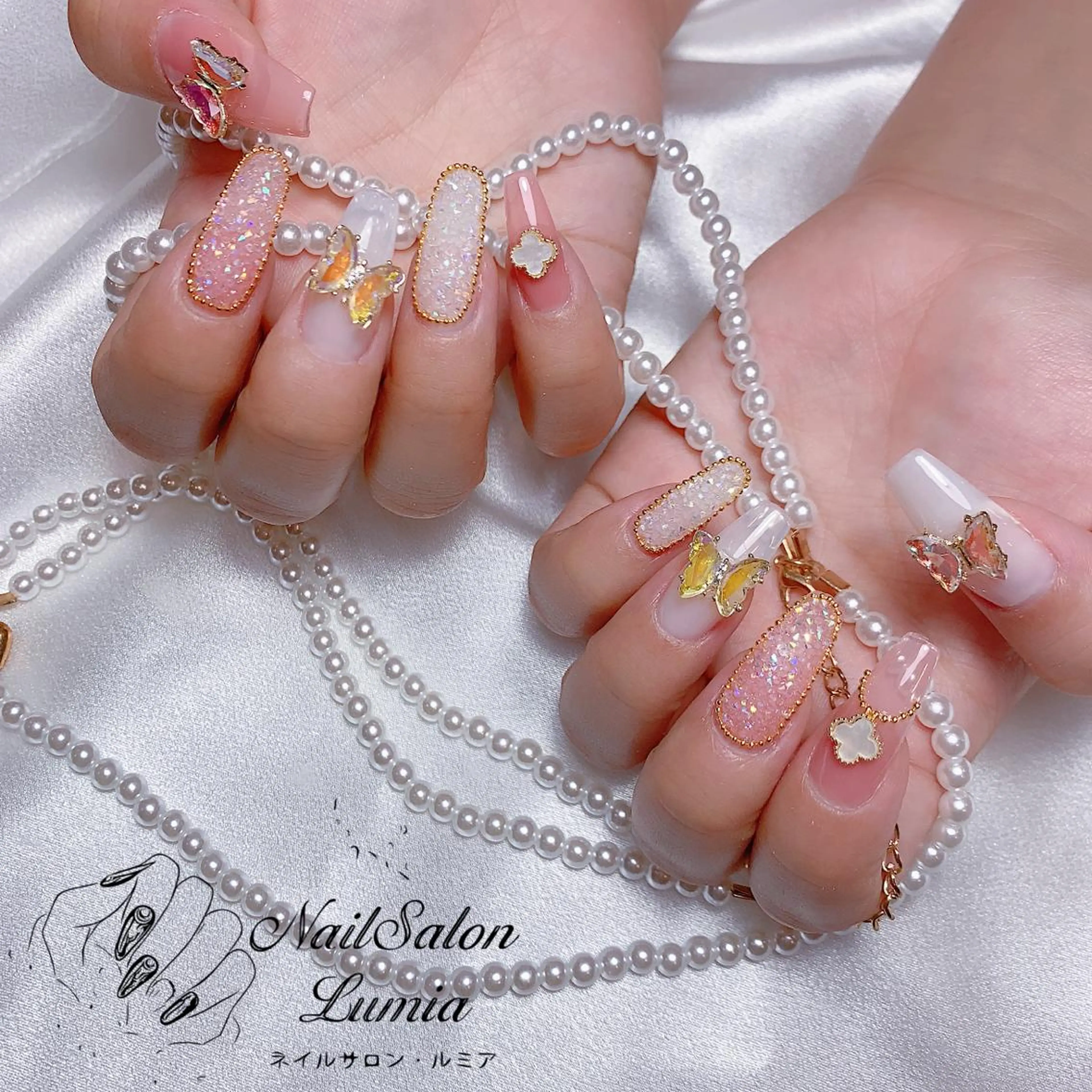ネイル ハンドネイル ネイルサロン ルミア Lumia 店長のネイルデザイン