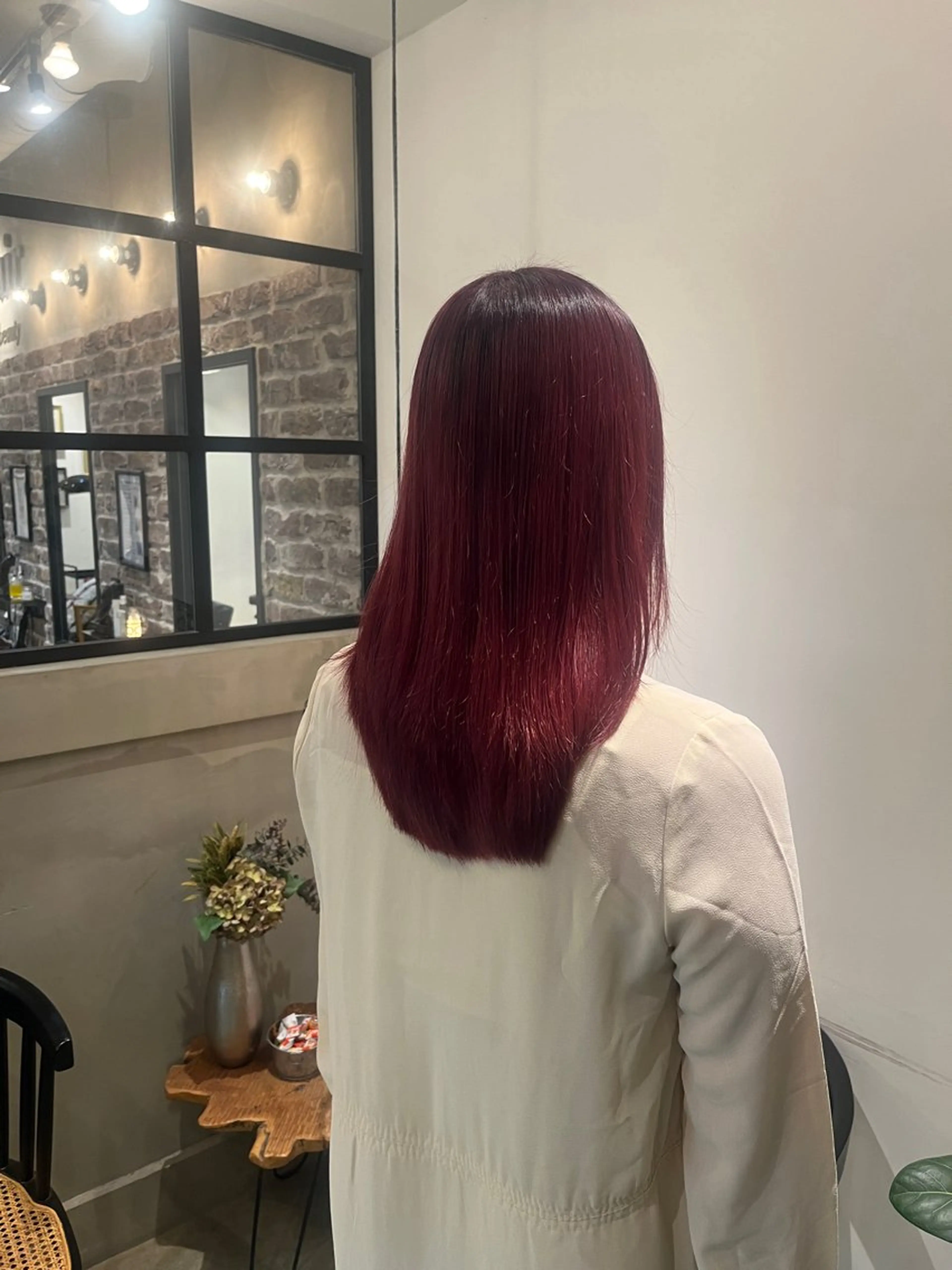 セミロング カラー 小林 広汰のヘアスタイル