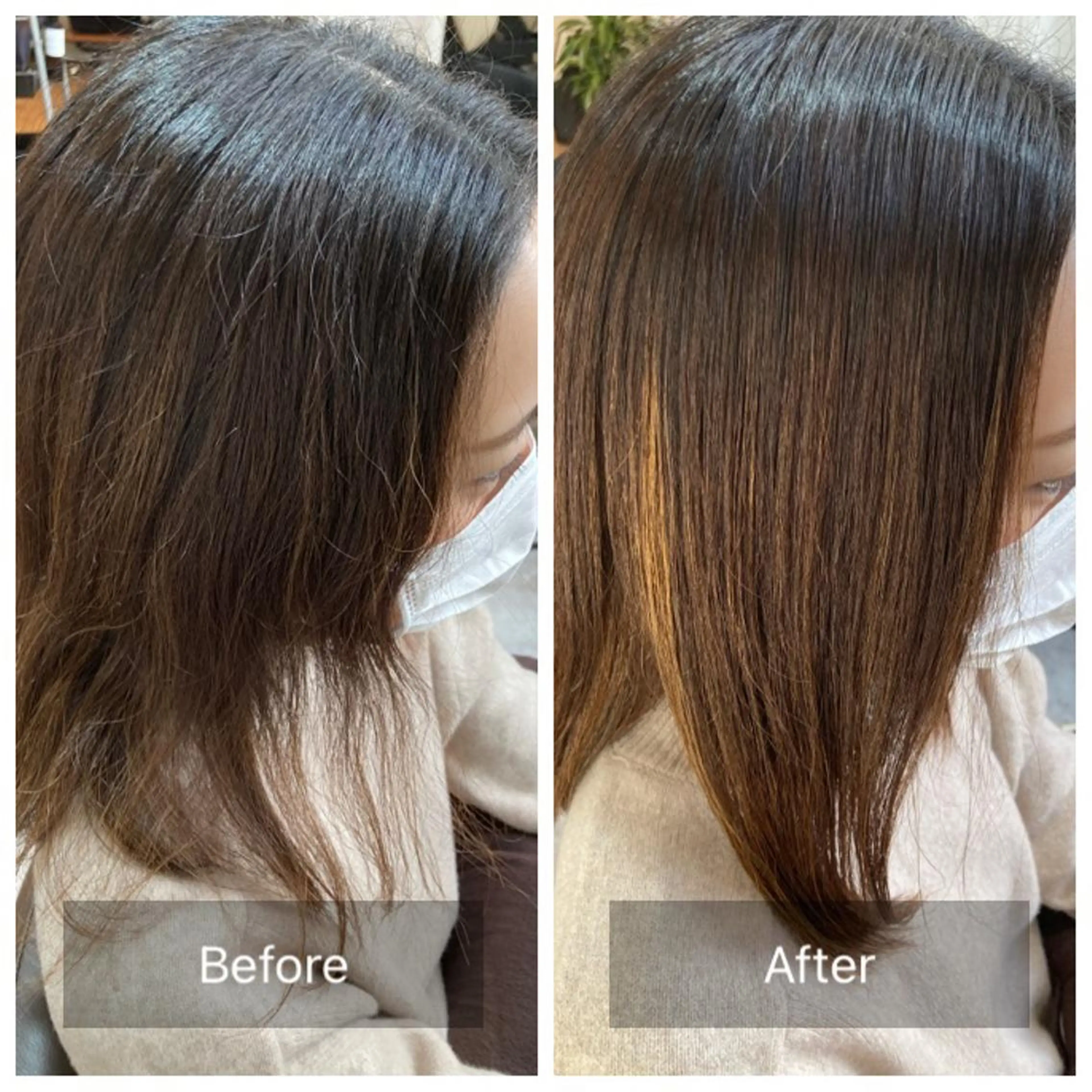 ロング くせ毛 ハイライト 縮毛矯正 [& as]高橋 一道のその他イメージ