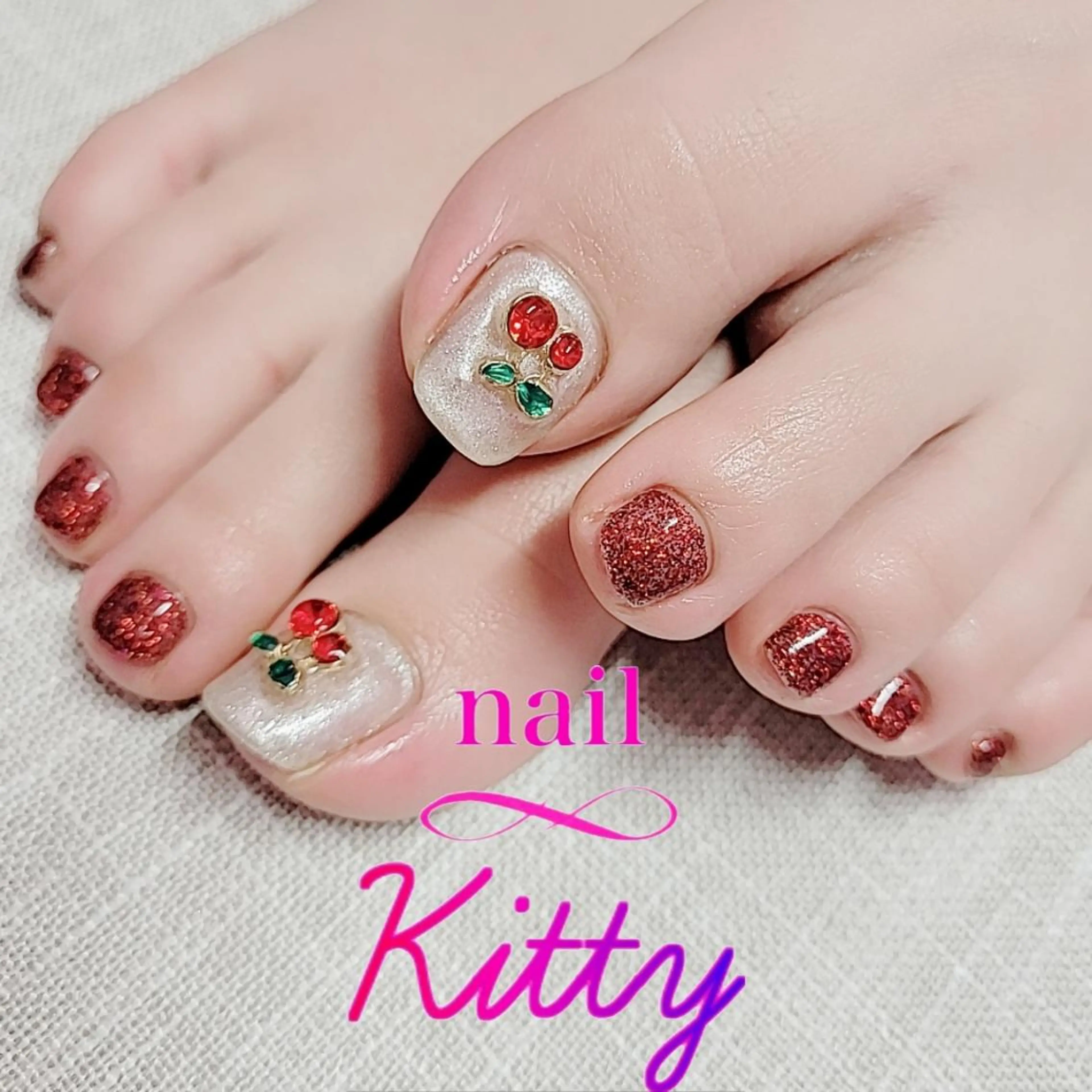ネイル フットネイル Kitty なんば店のネイルデザイン