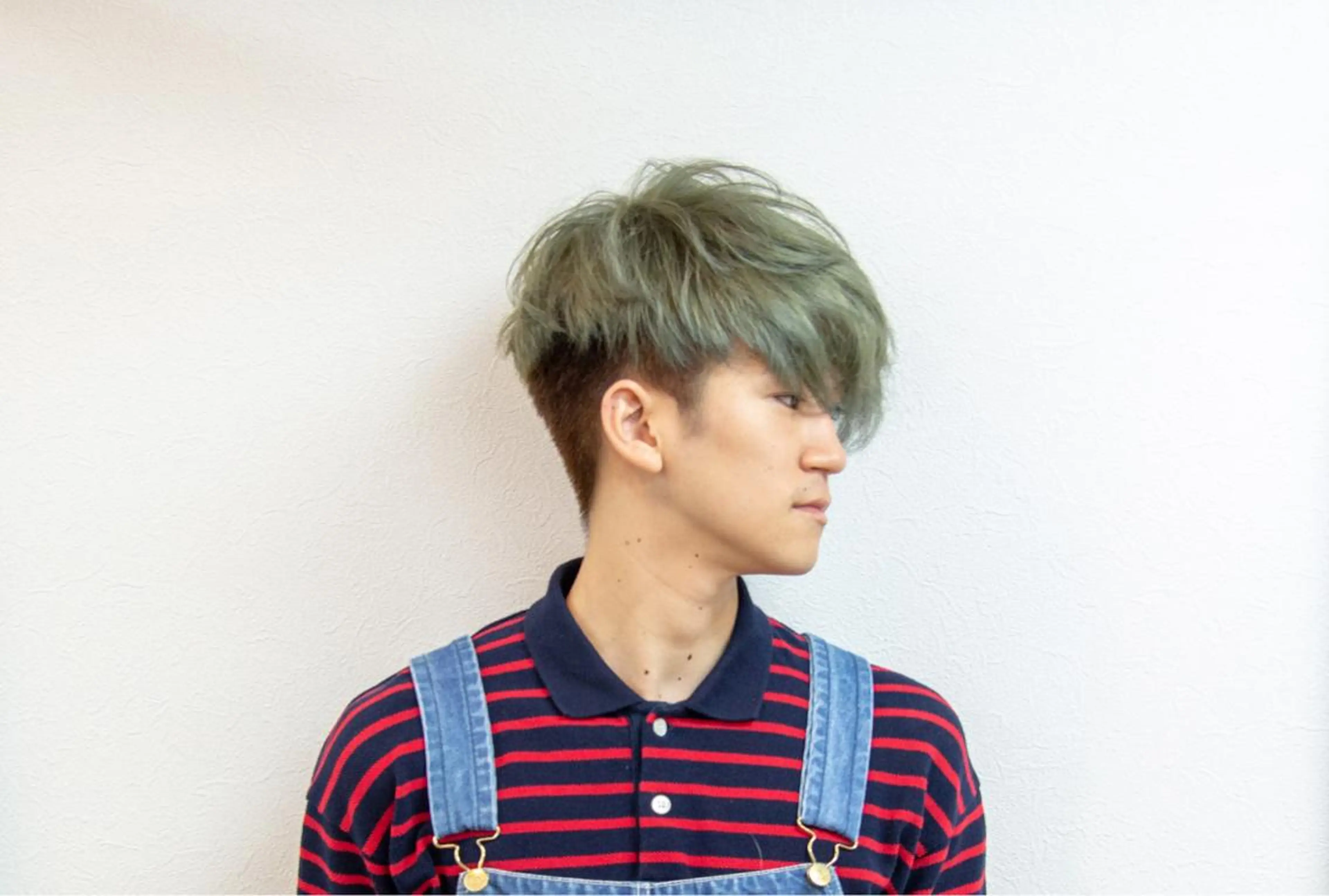 カラー メンズ アッシュ ブルーカラー ブルーアッシュ カット ヘアカラー トリートメント 【H.GENTIL】 TERUのその他イメージ