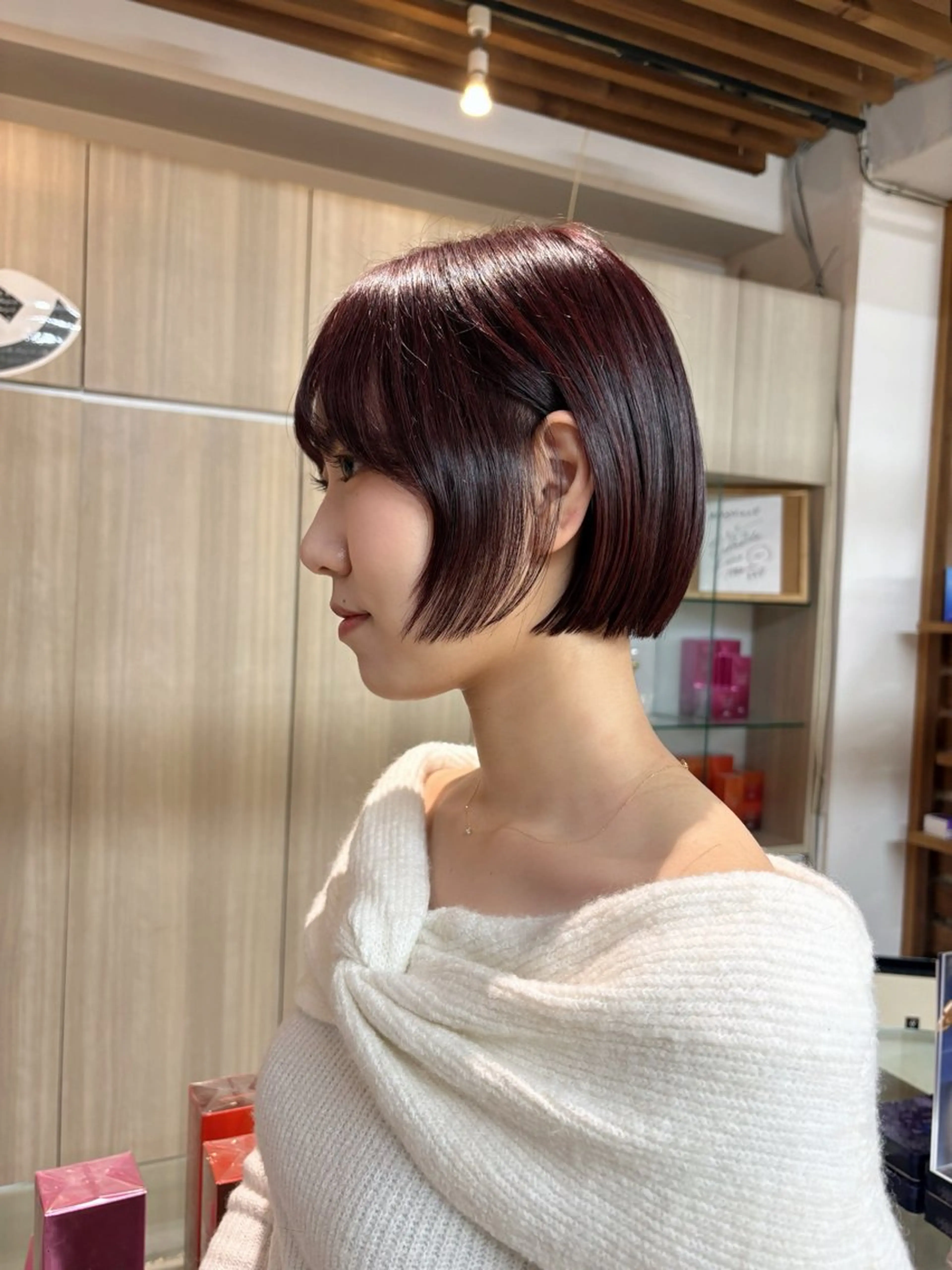 ショート LAVIERE by R-EVOLUT所属・塙 梨菜🧸🤍のヘアスタイル