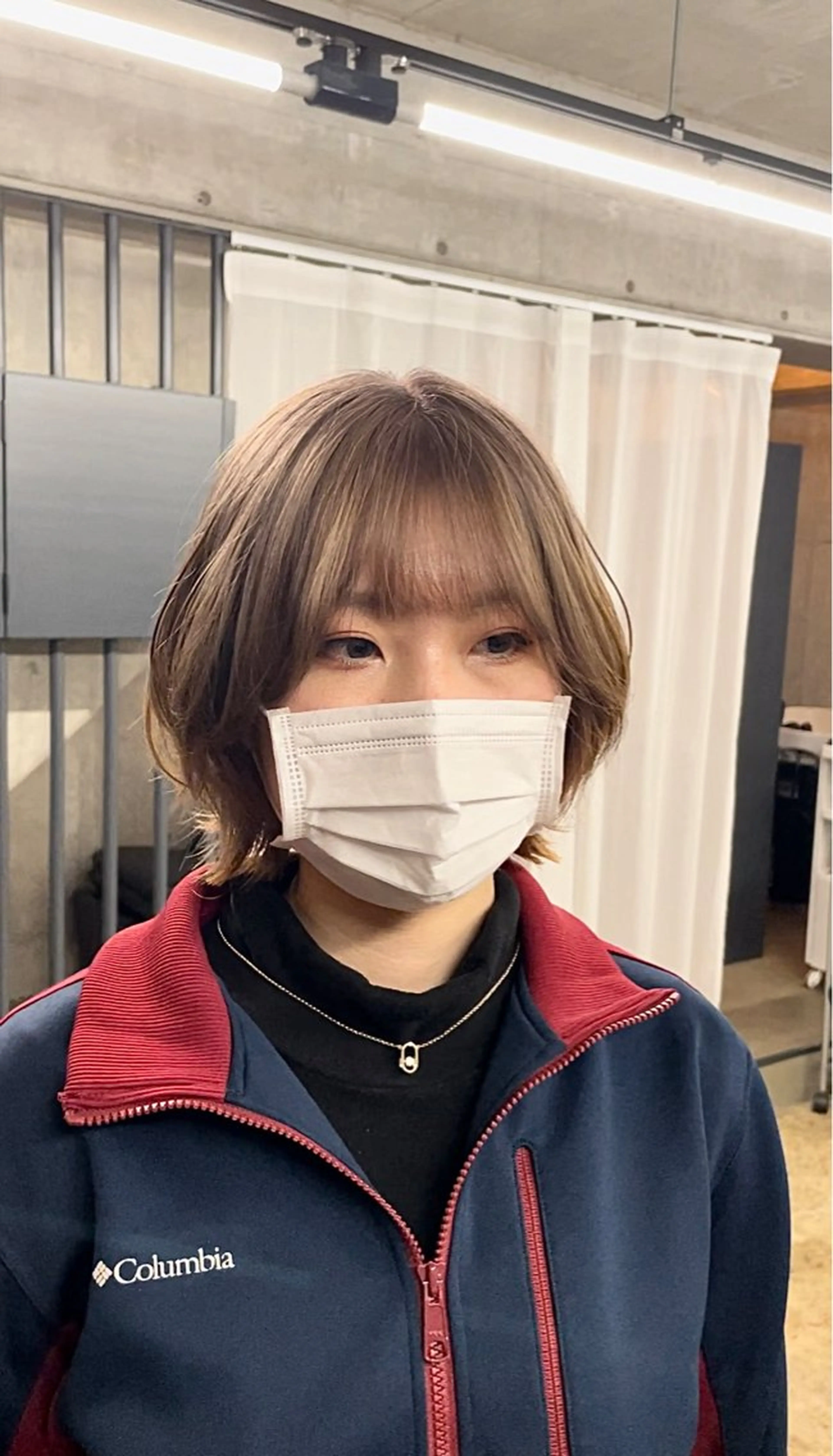 ショート カラー カット トリートメント ボブ/透明感カラー EMIRIのヘアスタイル