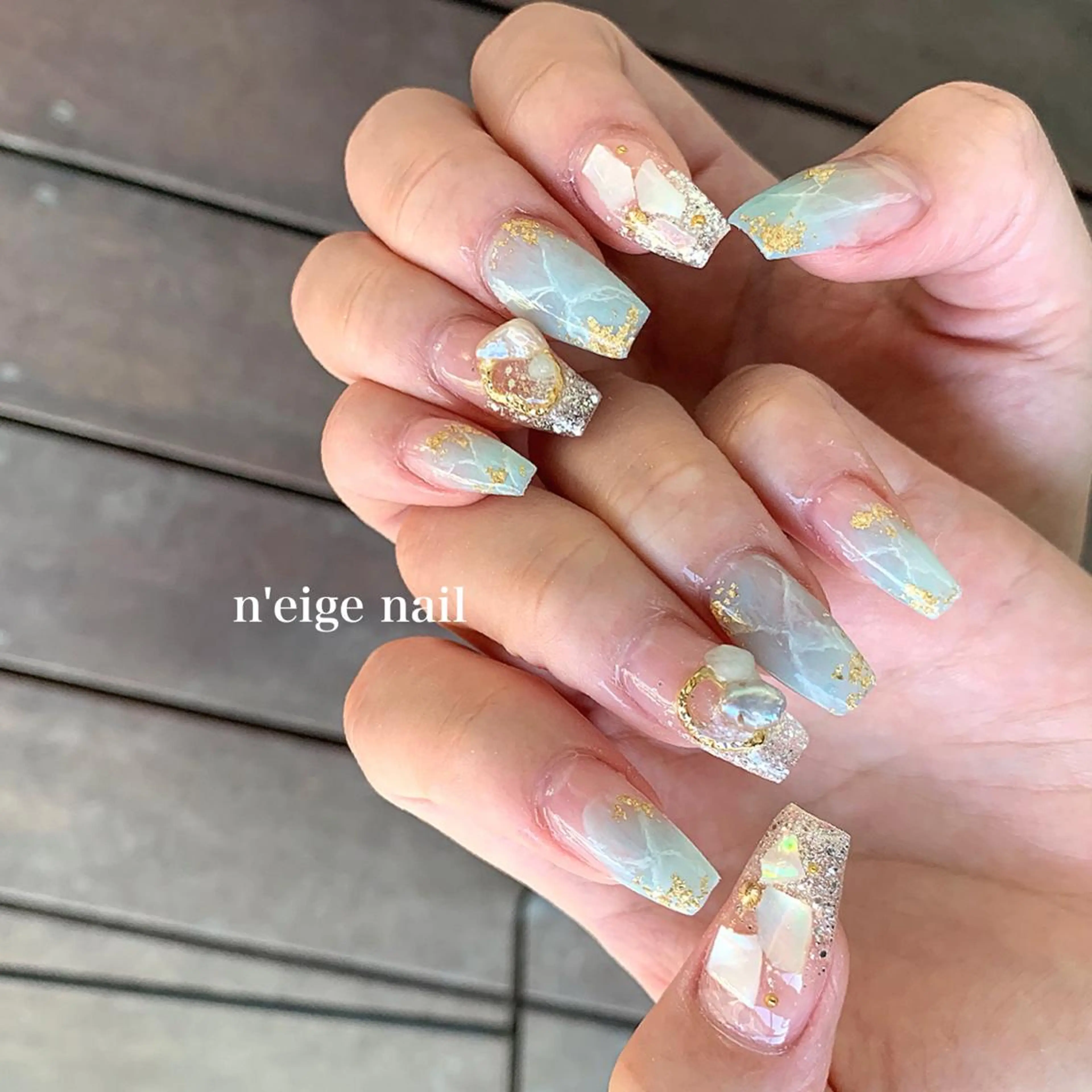 ネイル n'eige nail所属・大谷 綾香のネイルデザイン