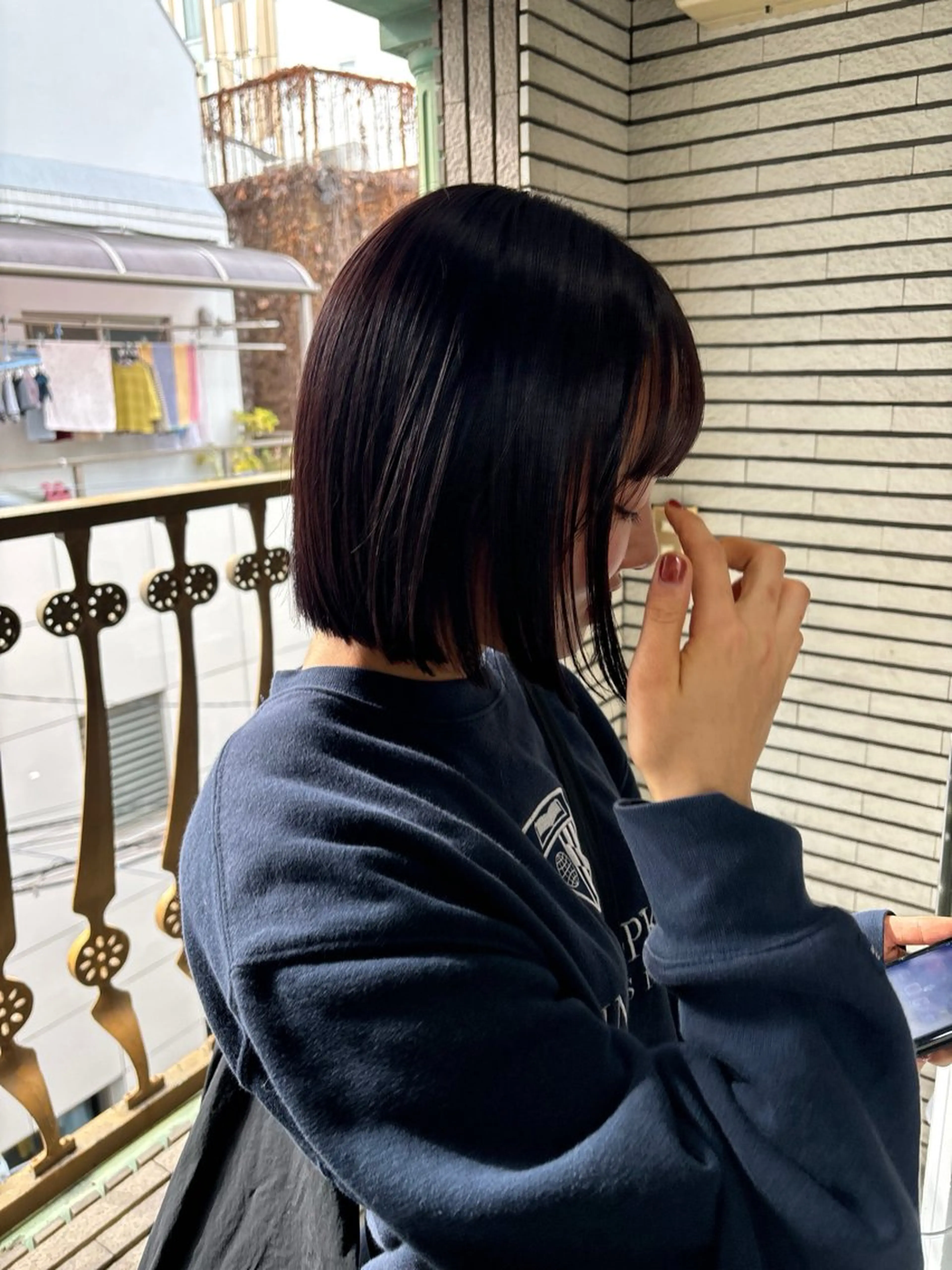 ショート カラー ラベンダーカラー カット ヘアカラー トリートメント レイヤーカット🎀 kanaのヘアスタイル