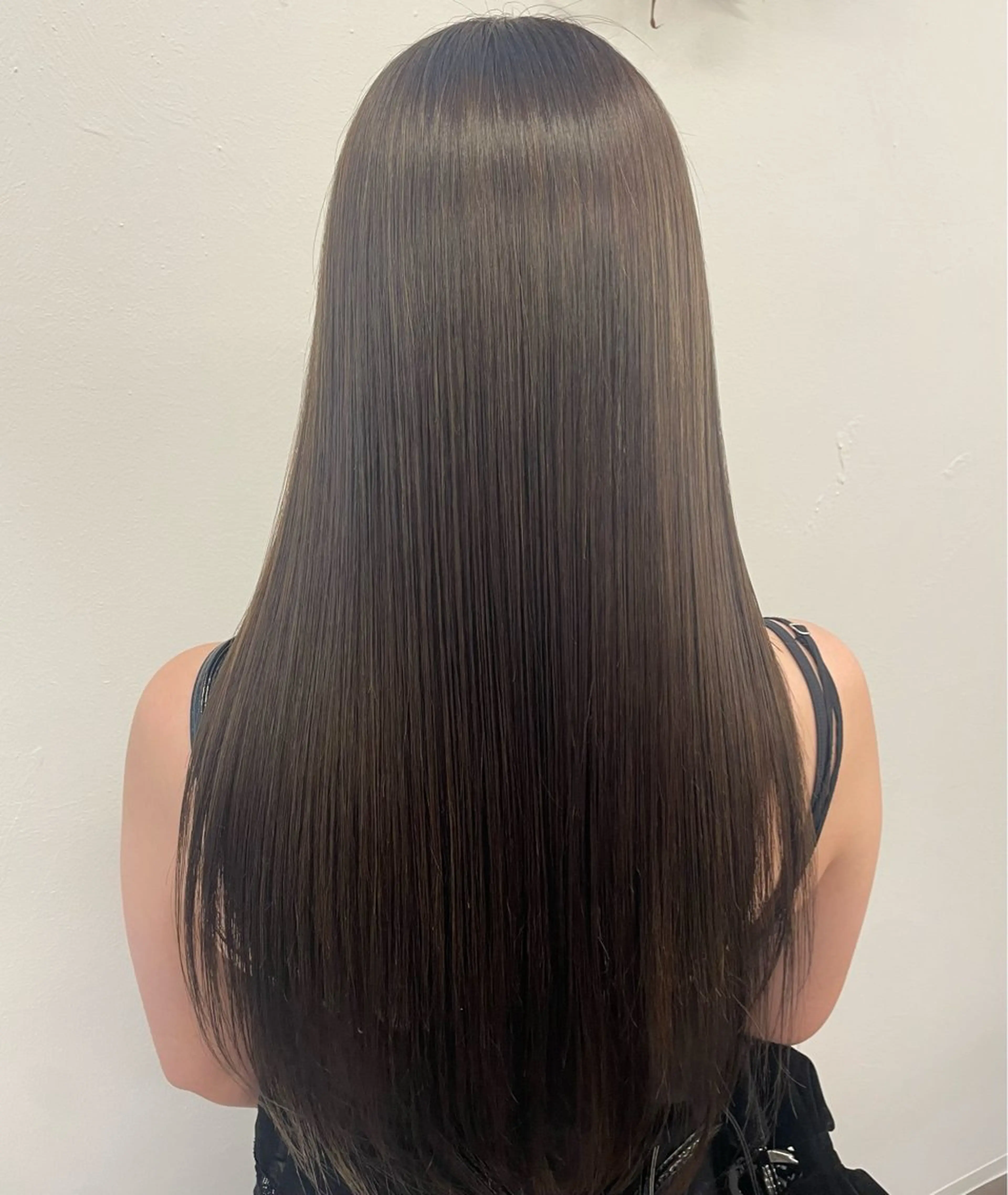 透明感カラー【ワンカラー】＋ブレンドトリートメントの写真