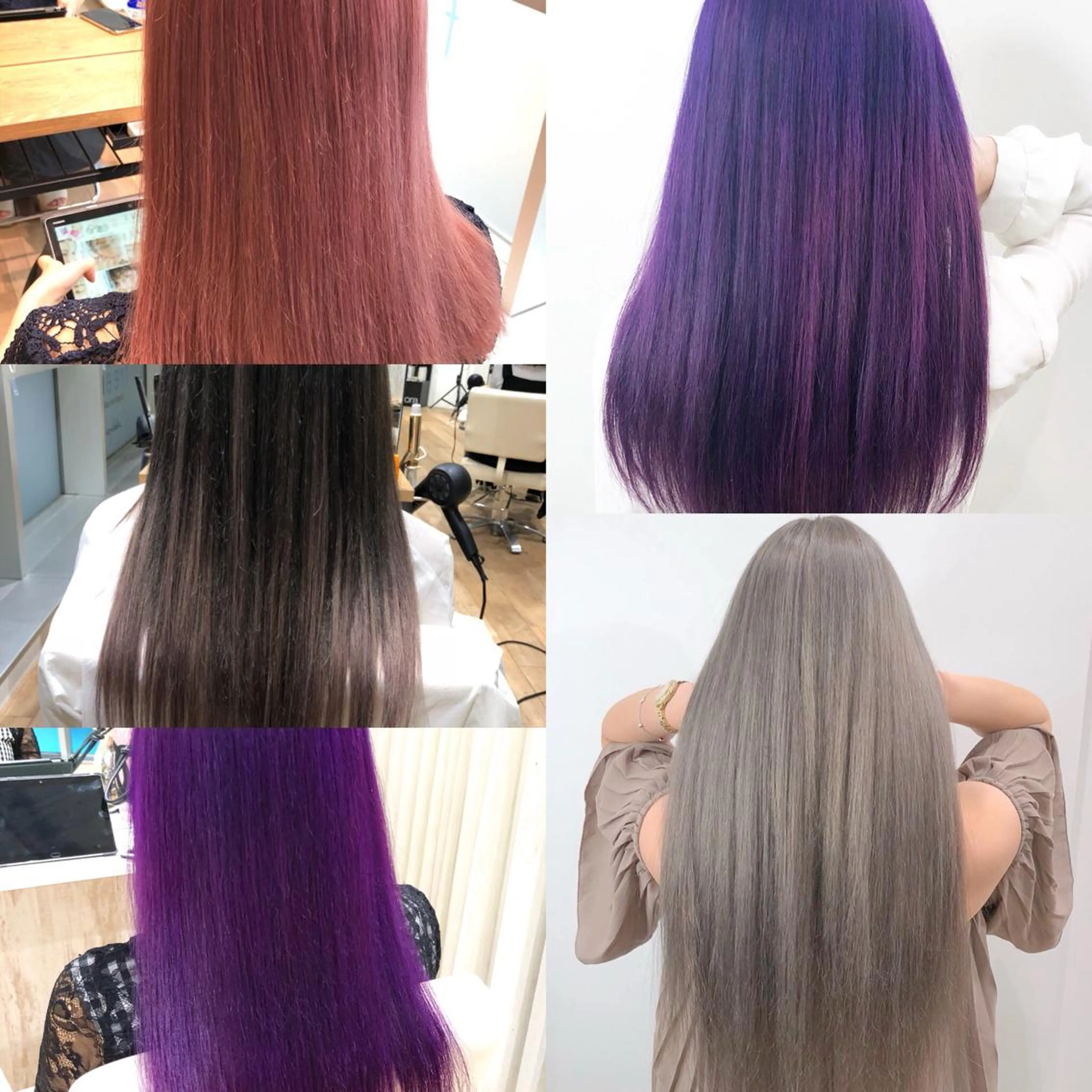 ロング カラー  渡部 妃月のヘアスタイル