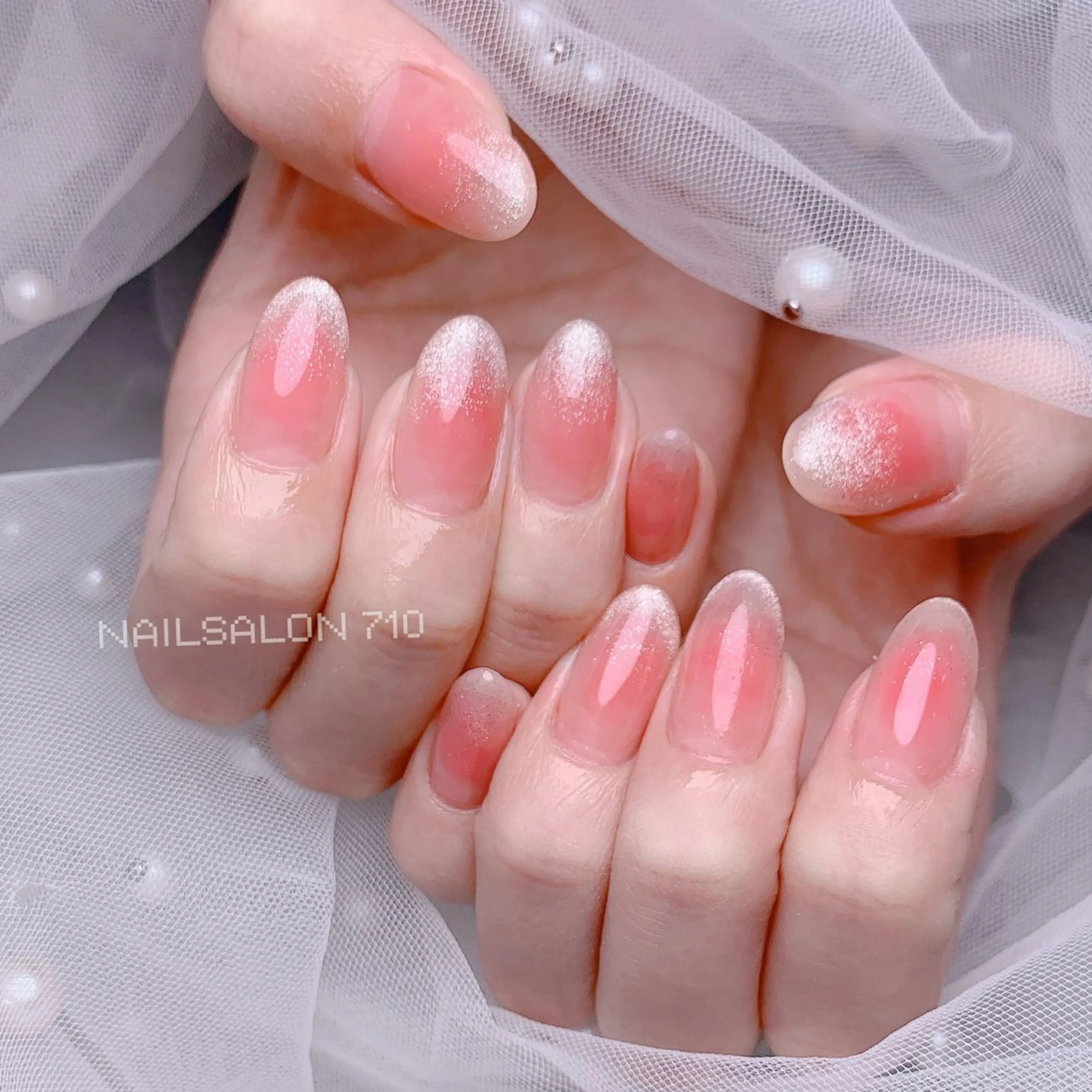 ネイル チークネイル マグネットネイル ハンドネイル フットネイル ナナイチゼロ I.Naoのネイルデザイン