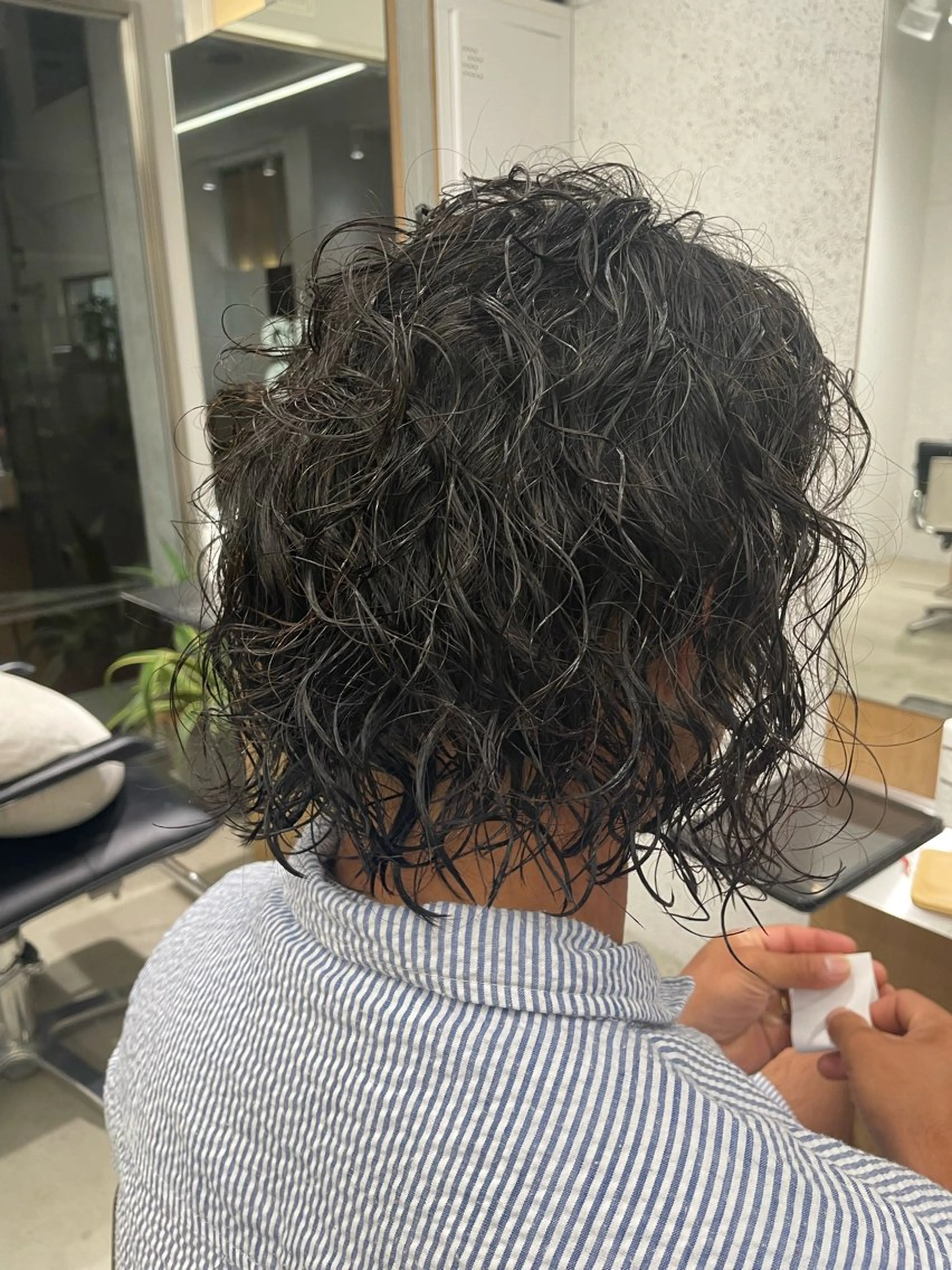 ミディアム パーマ メンズ 髪質改善/茅ヶ崎 マツモト リョウのヘアスタイル