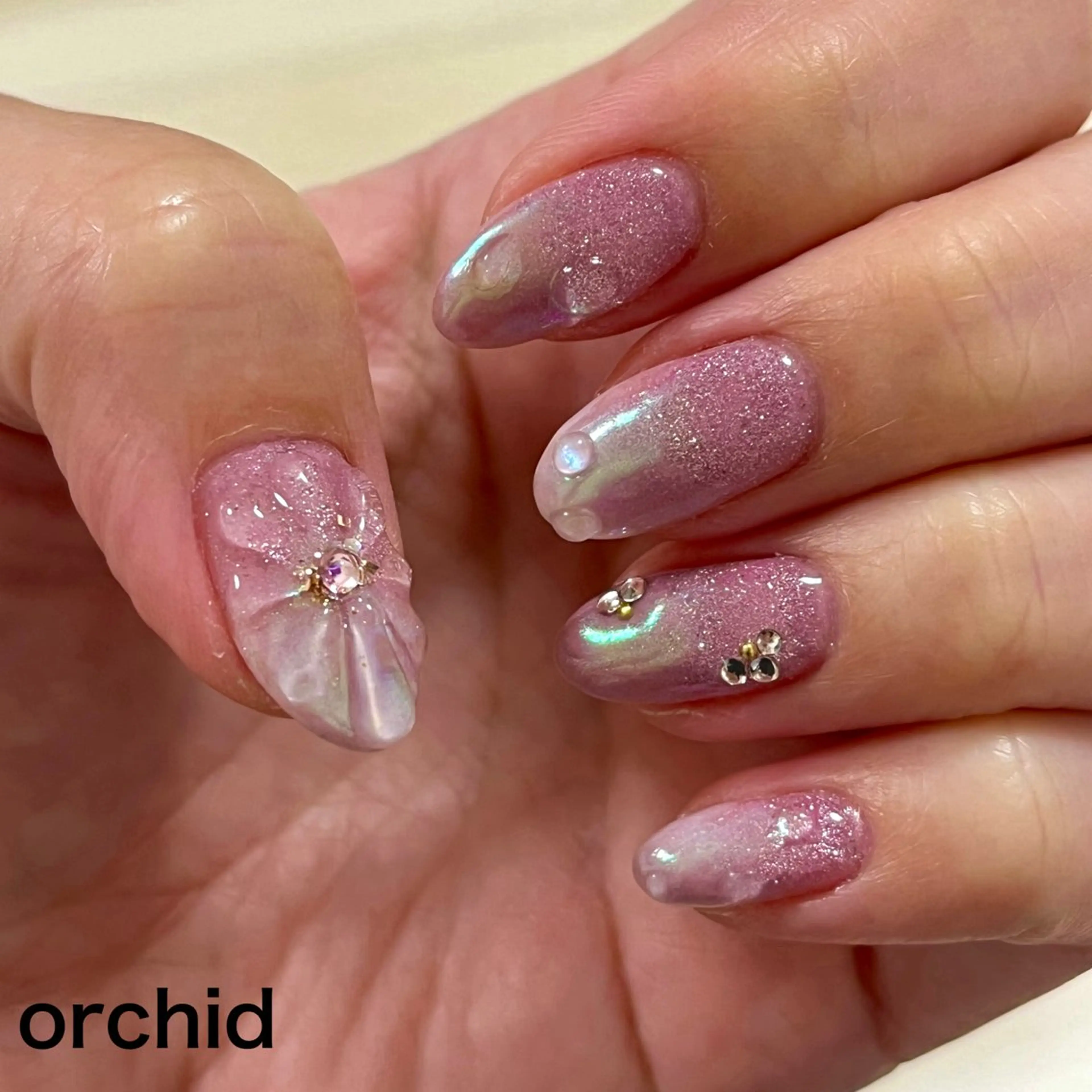 ネイル orchid ♡オーキッドのネイルデザイン