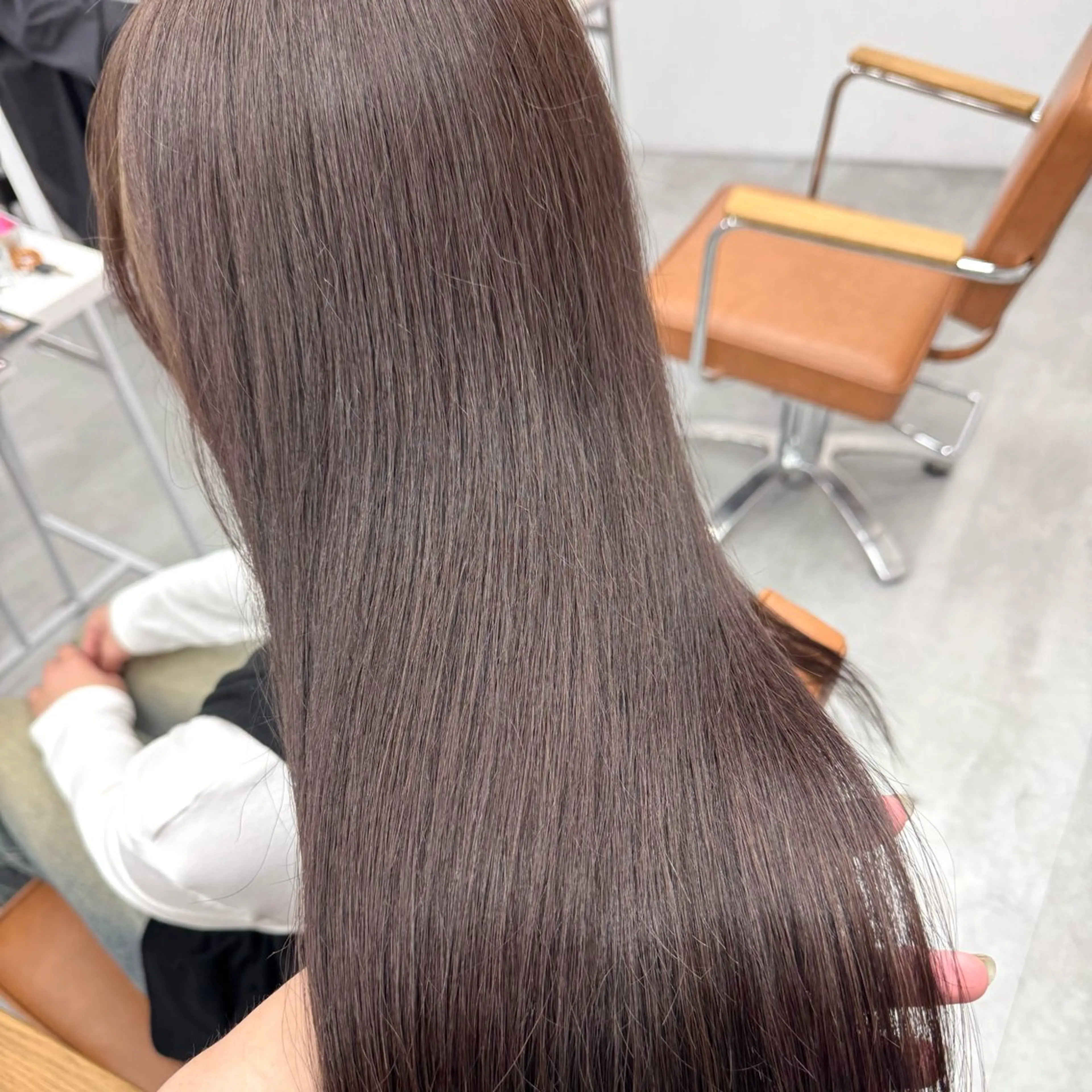 ロング カラー ヘアアレンジ ブリーチなしカラー /ベージュ/安形翔のヘアスタイル